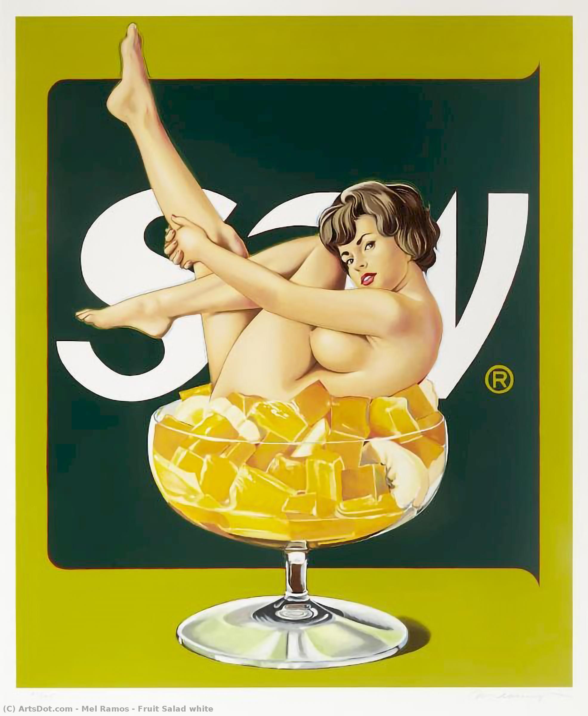 Fruit Salad White — Mel Ramos