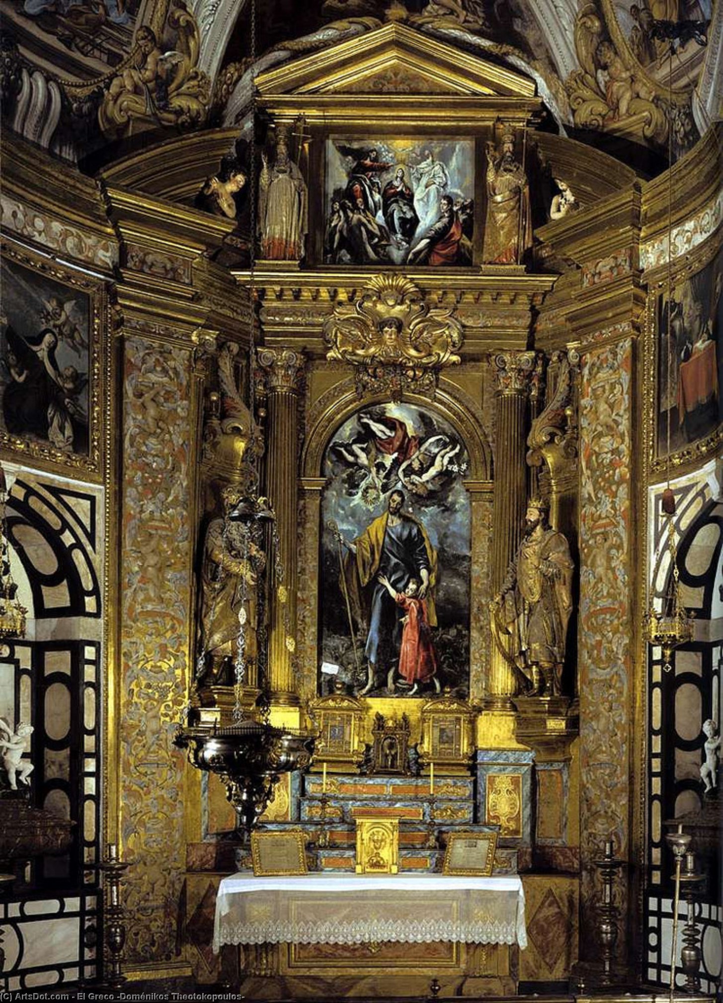 Altarpiece — El Greco