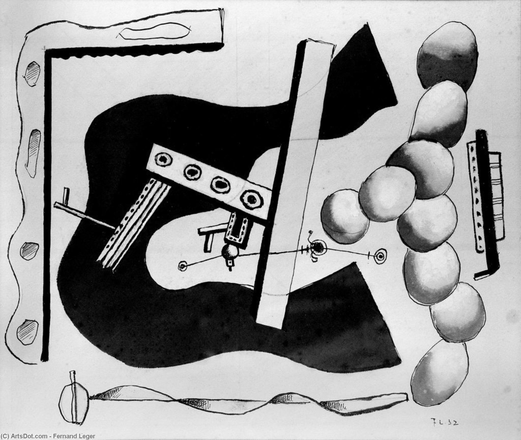 Composition2 — Fernand Léger