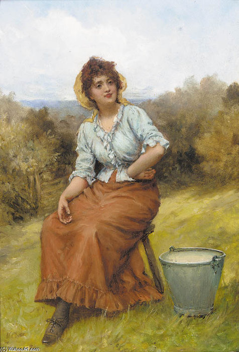 The Milkmaid — William Oliver
