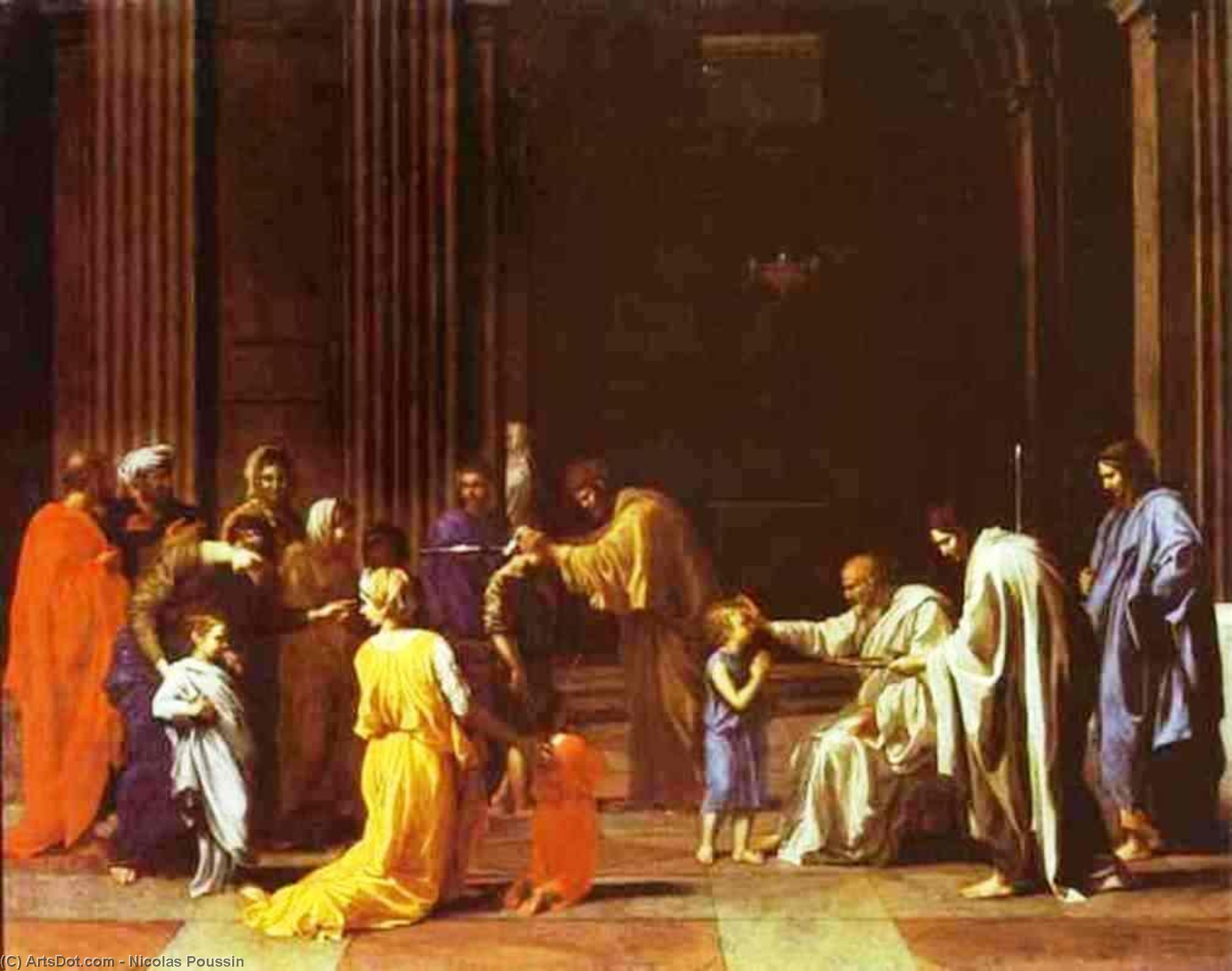 Die Confirmation — Nikolaus Poussin