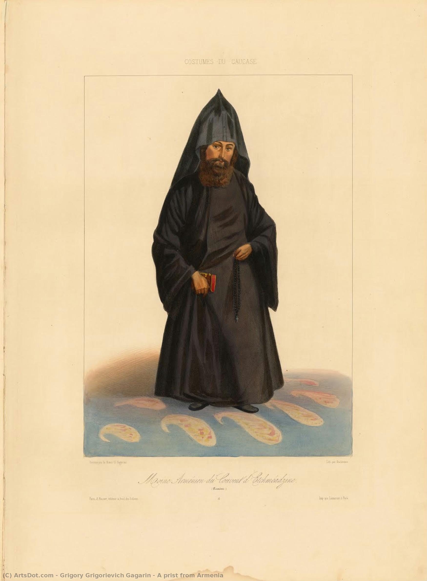 A Prist From Armenia — Grigory Grigorievich Gagarin
