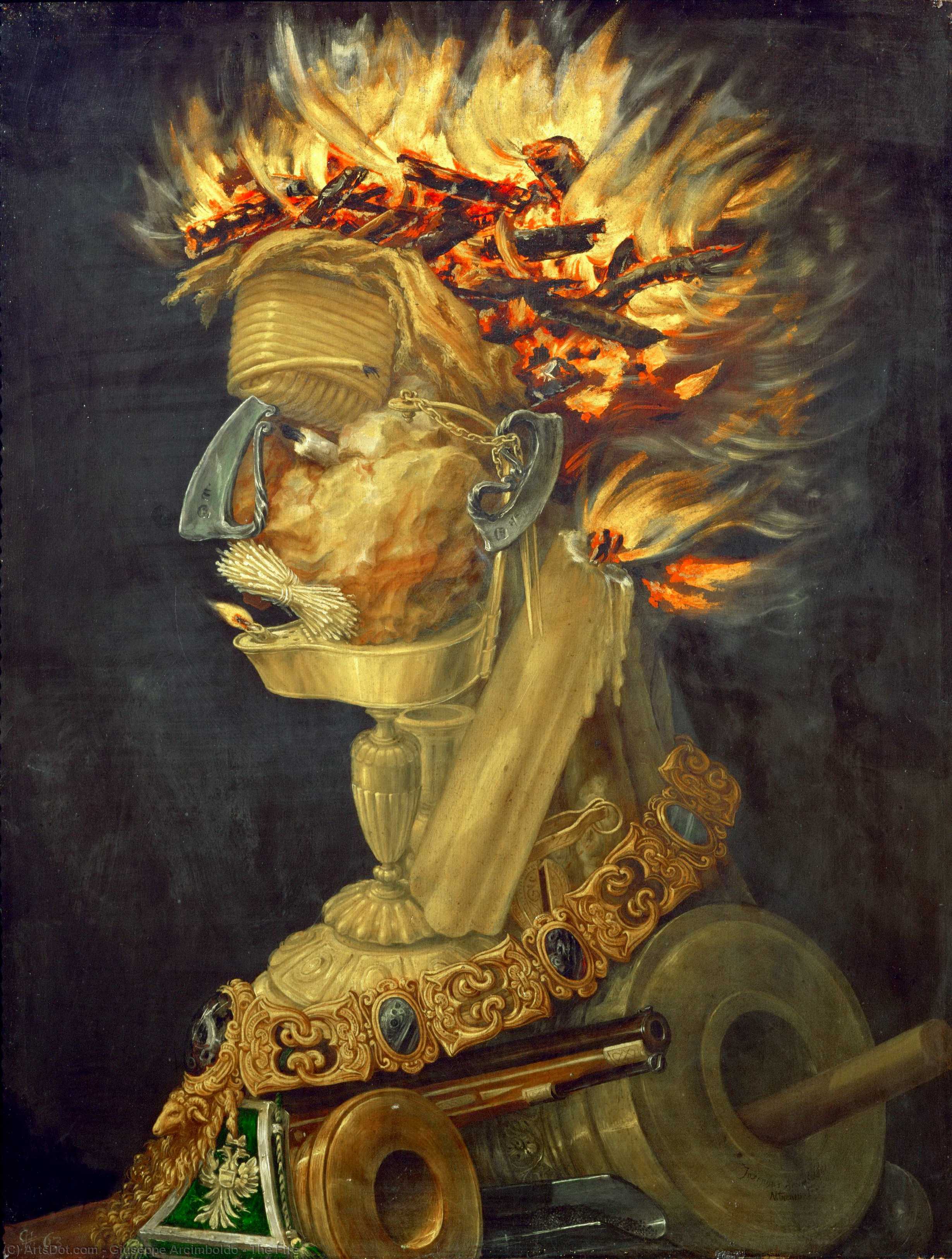 Ugnis — Giuseppe Arcimboldas
