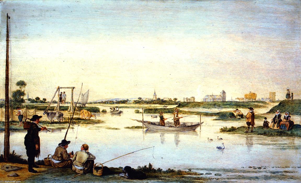 Summer Landscape — Hendrick Avercamp