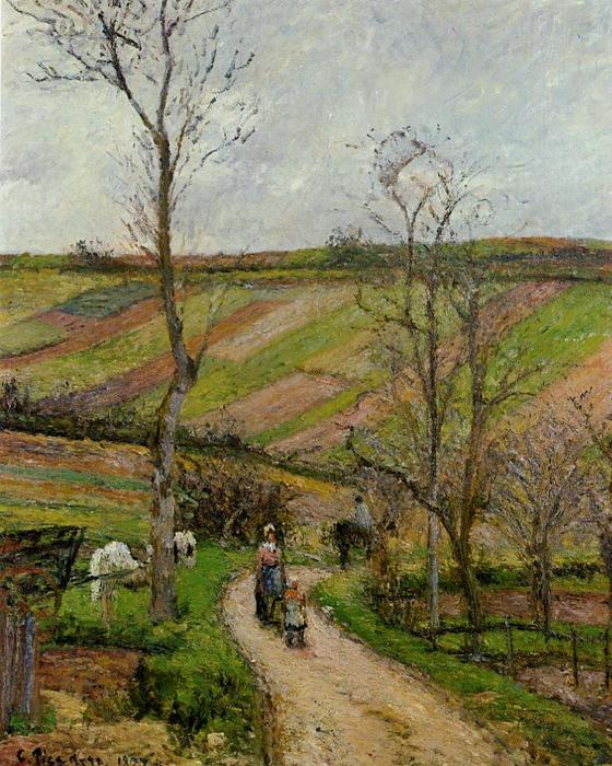 Route Du Fond De L'hermitage, Pontoise — 毕沙罗