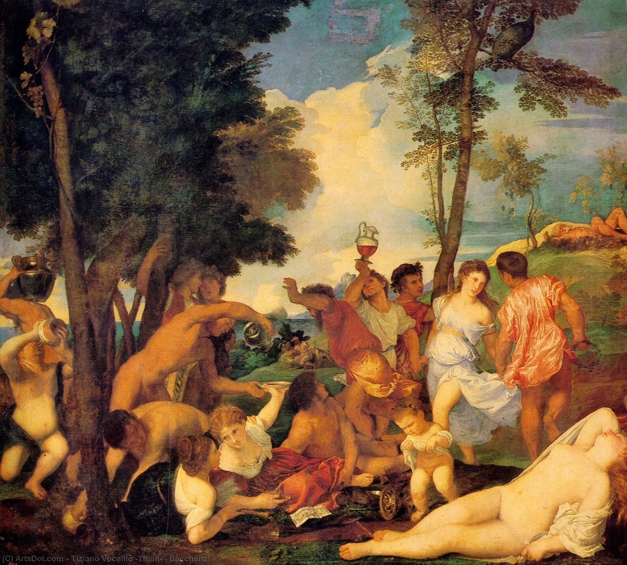 Bacanale — Tiziano