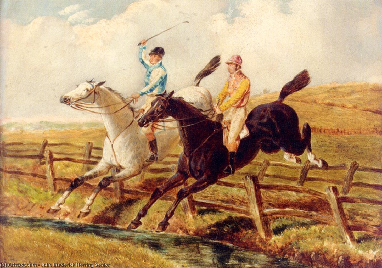 Benjamin Steeplechasing — John Frederick Herring Sr.