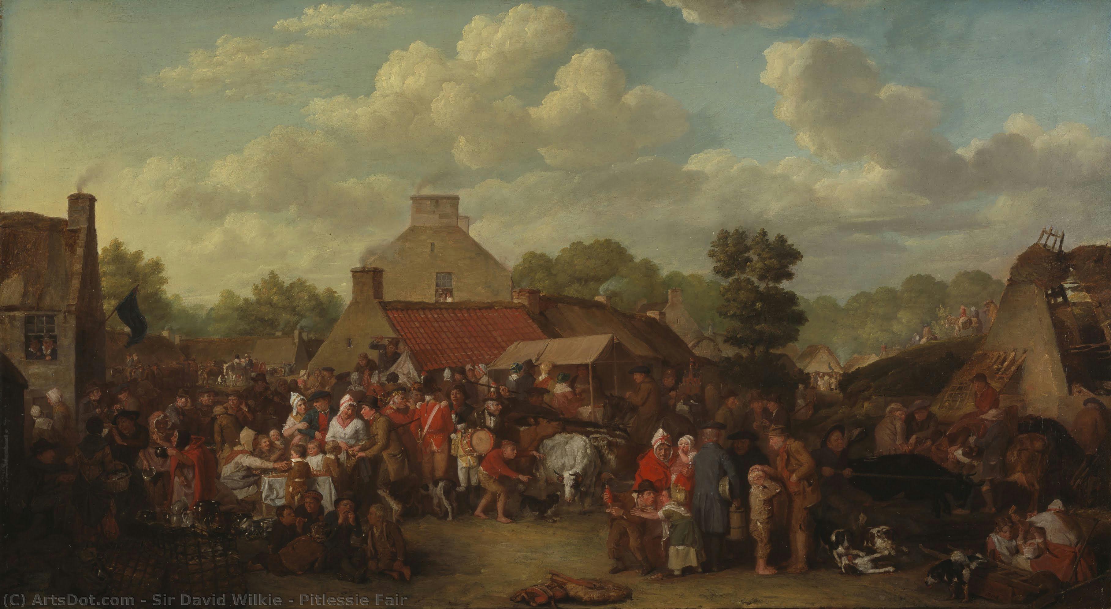 Pitlessie Fair — Sir David Wilkie