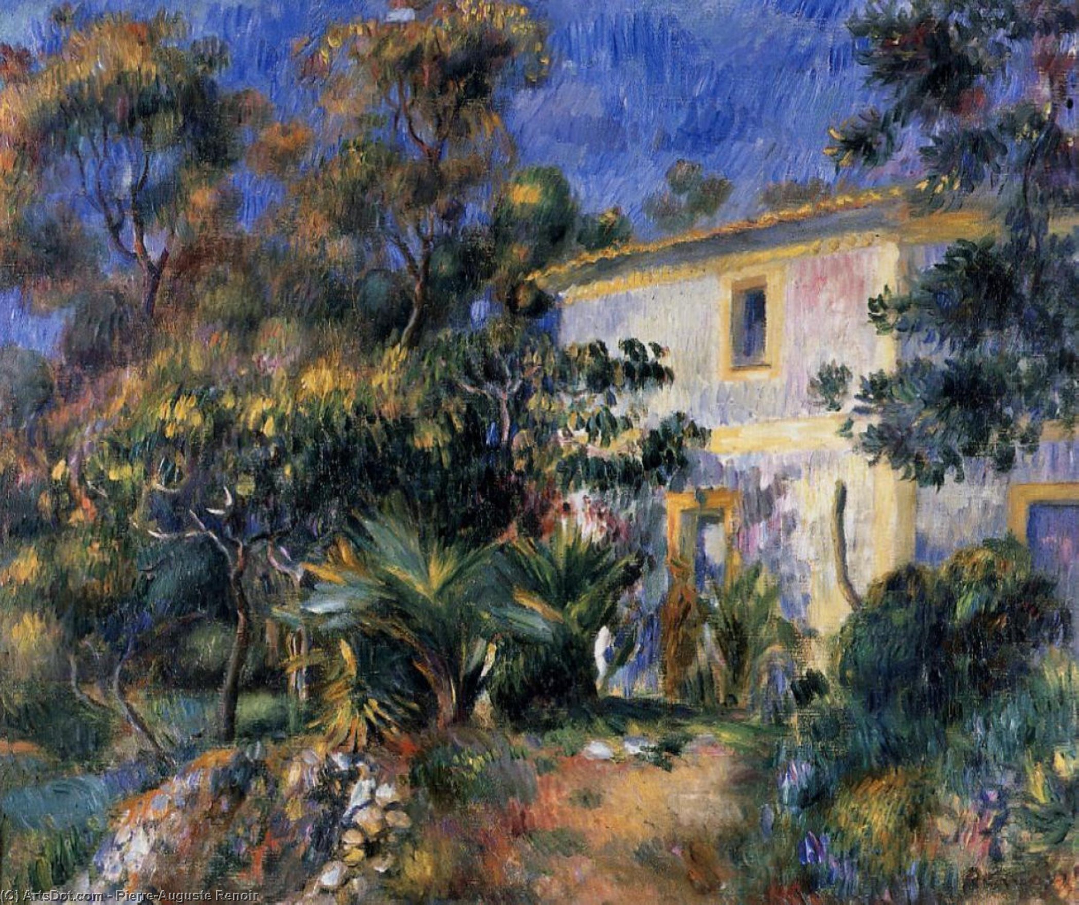 Algiers Landscape — Pierre-auguste Renoir