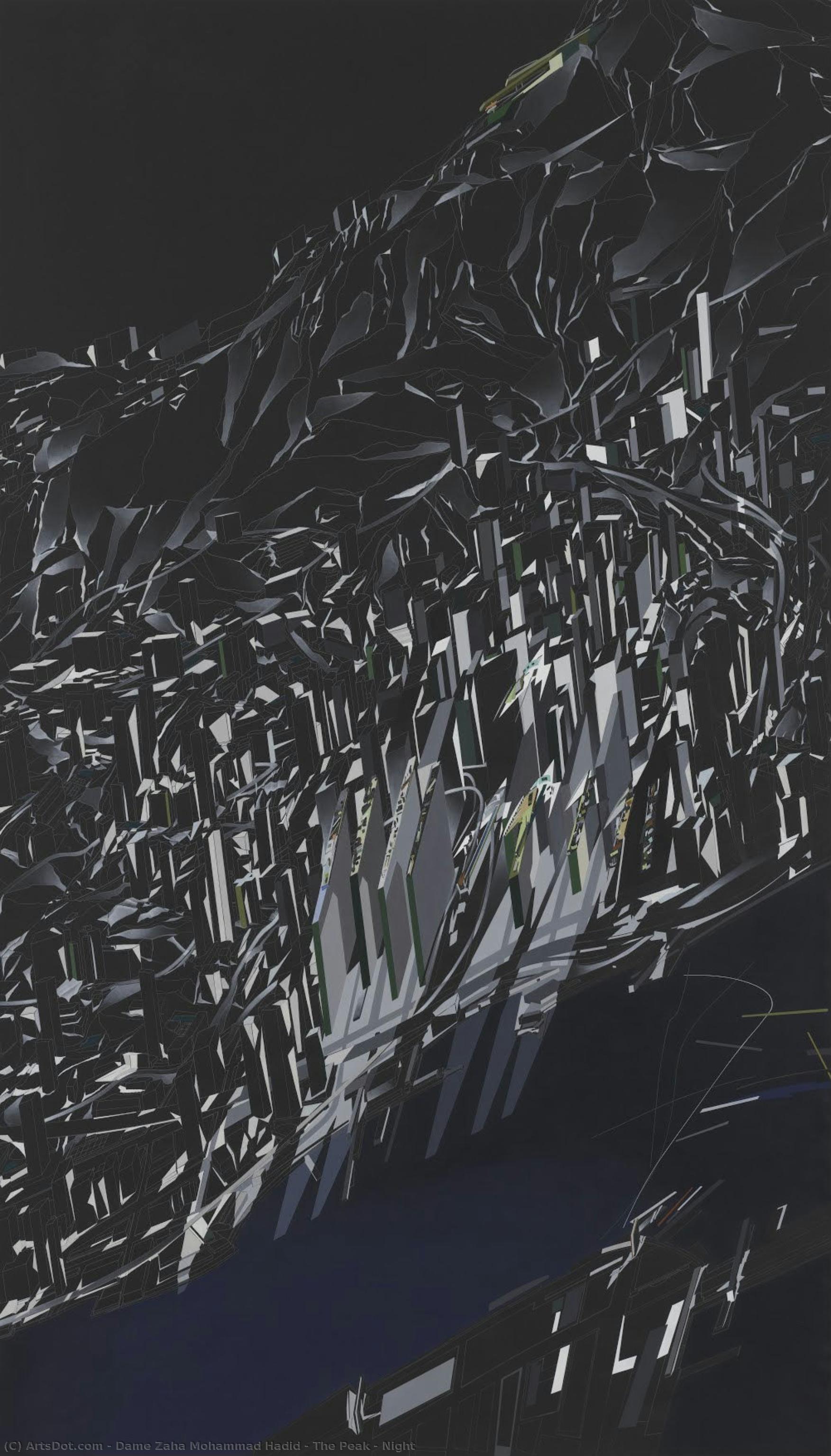 The Peak - Night — Zaha Hadid