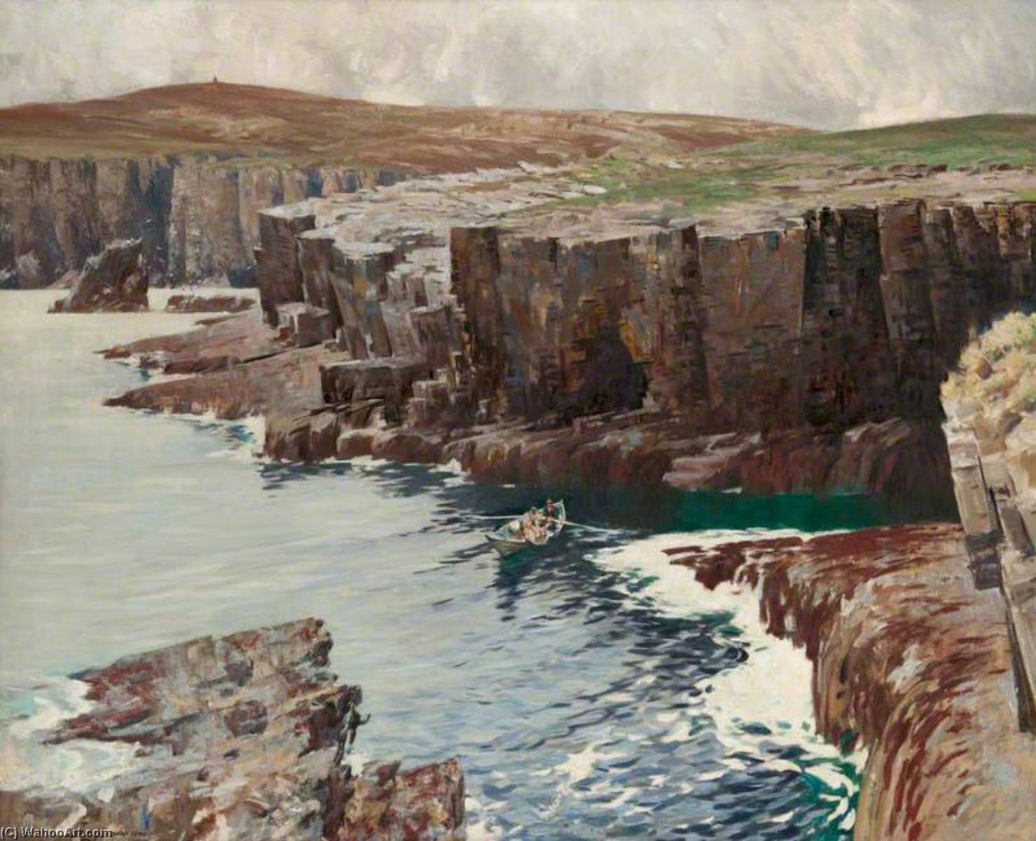 A Rockbound Coast — Stanley Cursiter