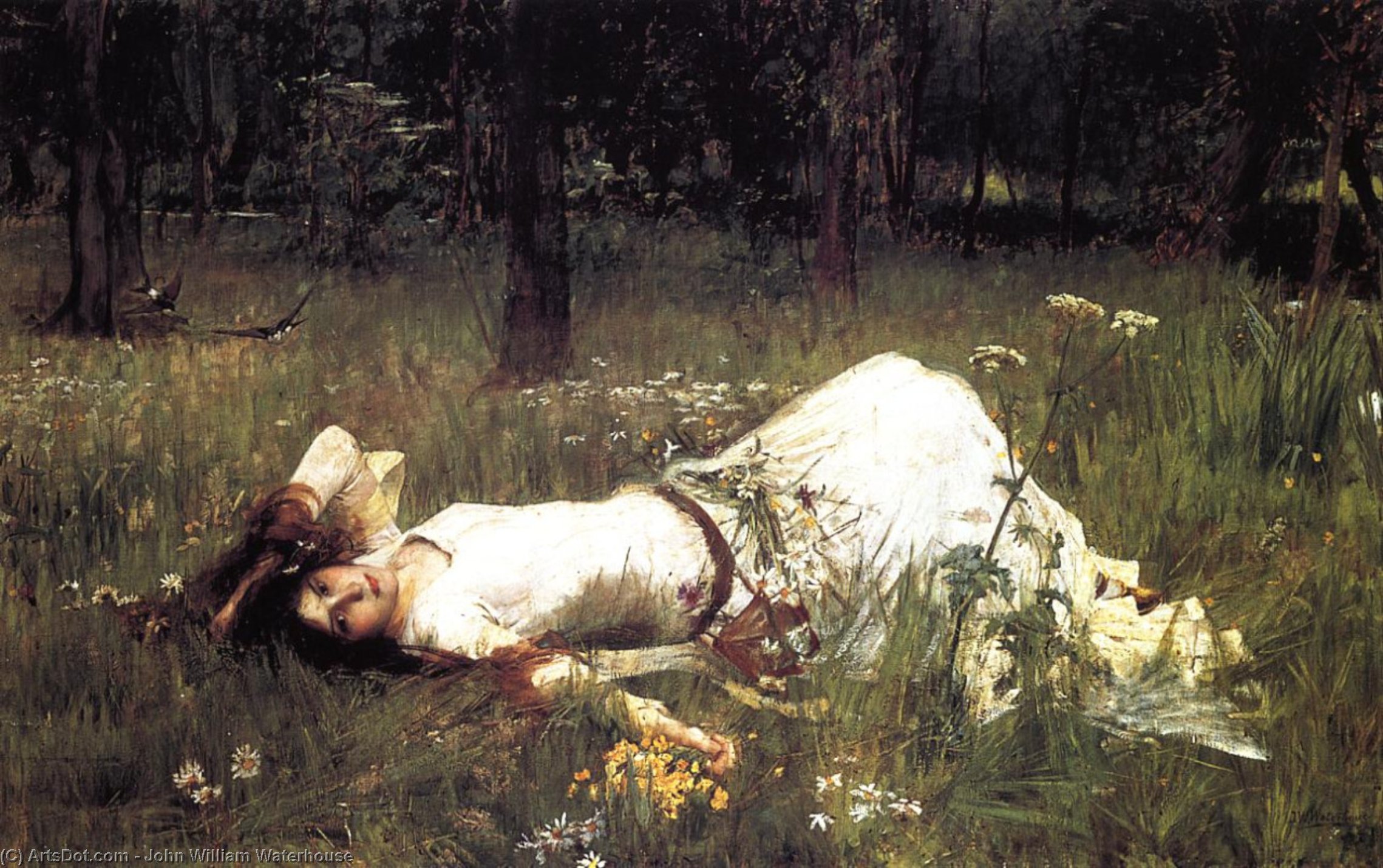 Ophelia 1 — John William Waterhouse