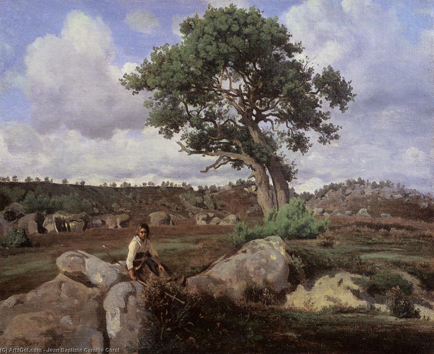Le Rageur — Jean-baptiste-camille Corot