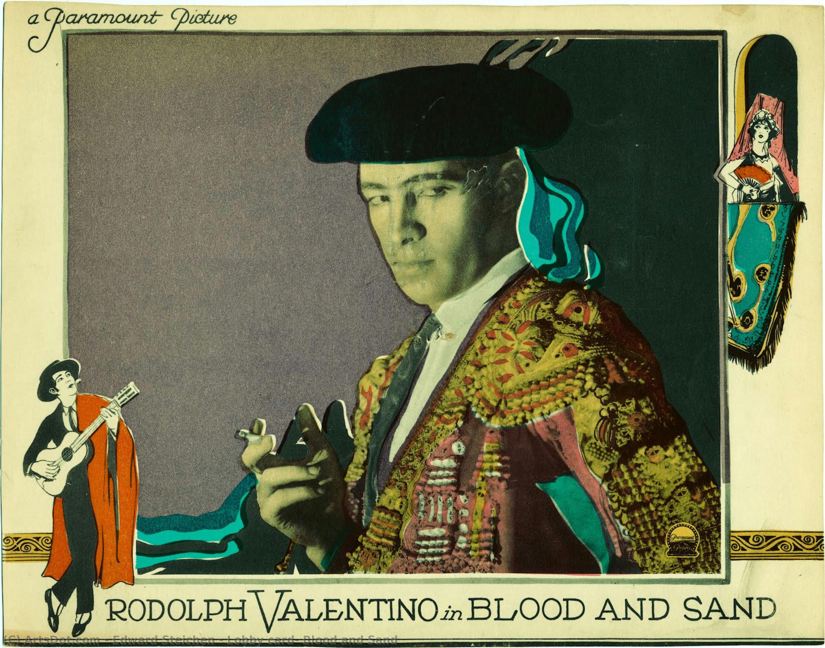 Lobby Card, Sangue E Sabbia — Edward Steichen