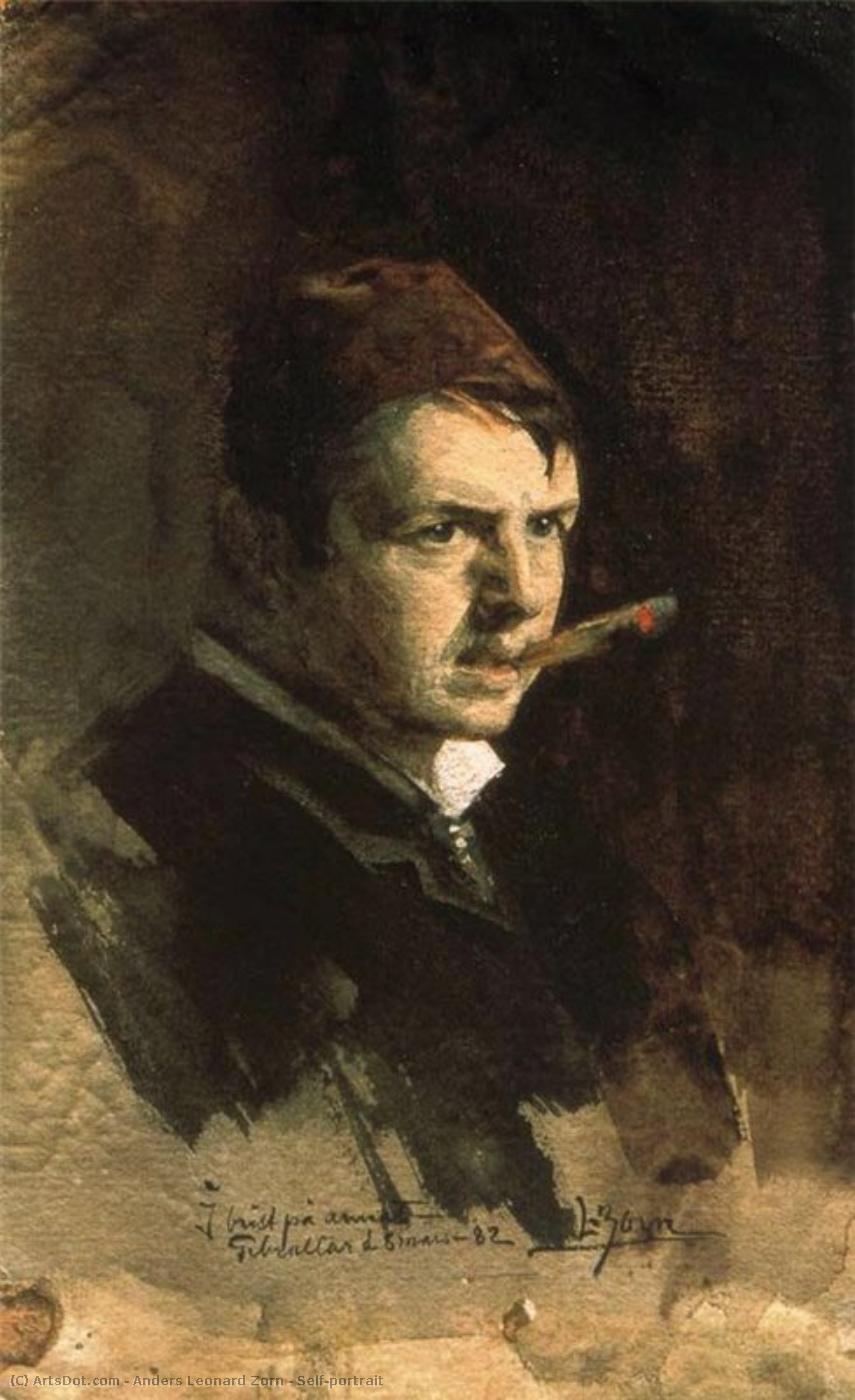 Self-portrait — Anders Zorn