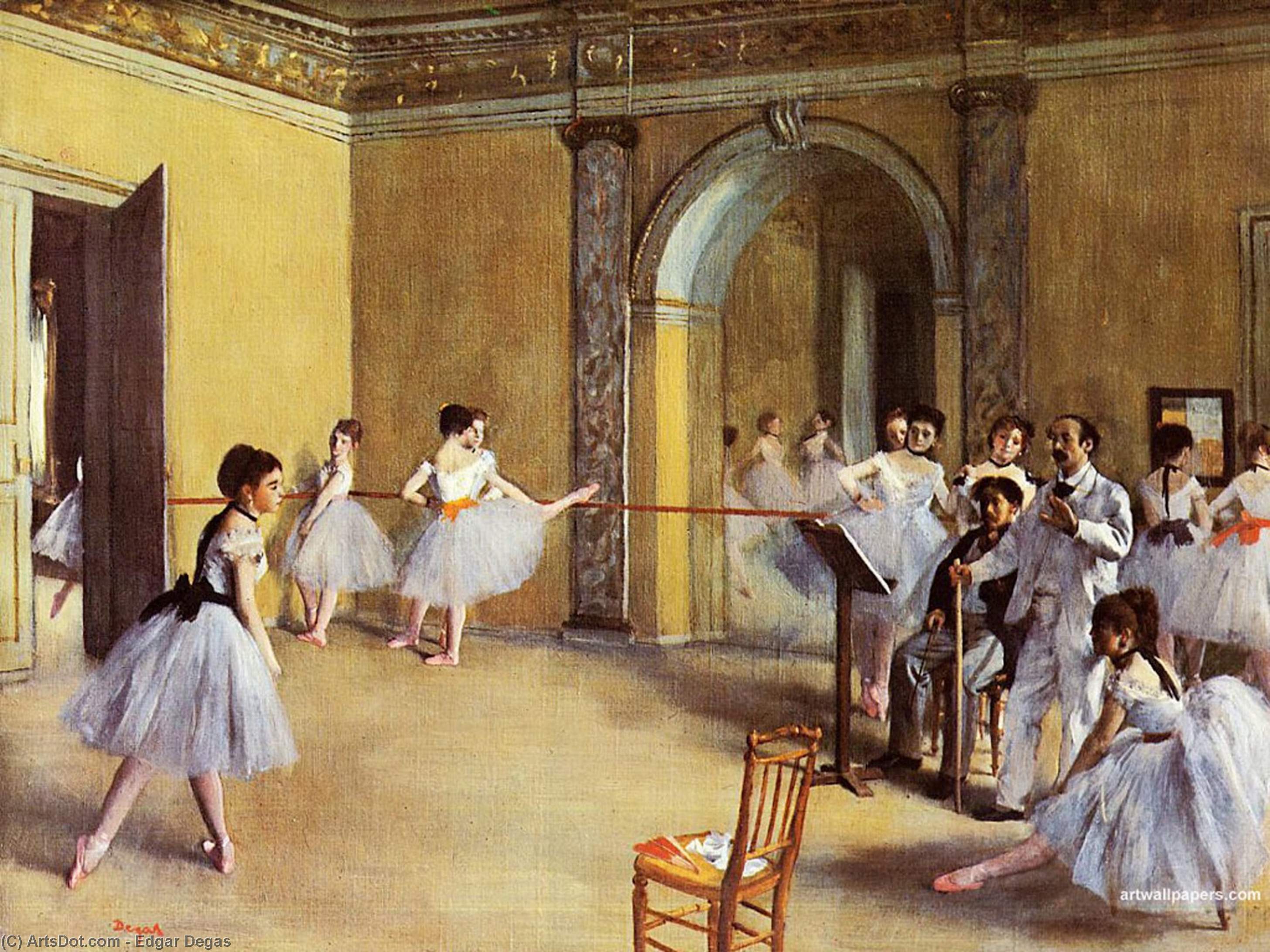 Tanssitunti Oopperassa — Hilaire-germain-edgar Degas