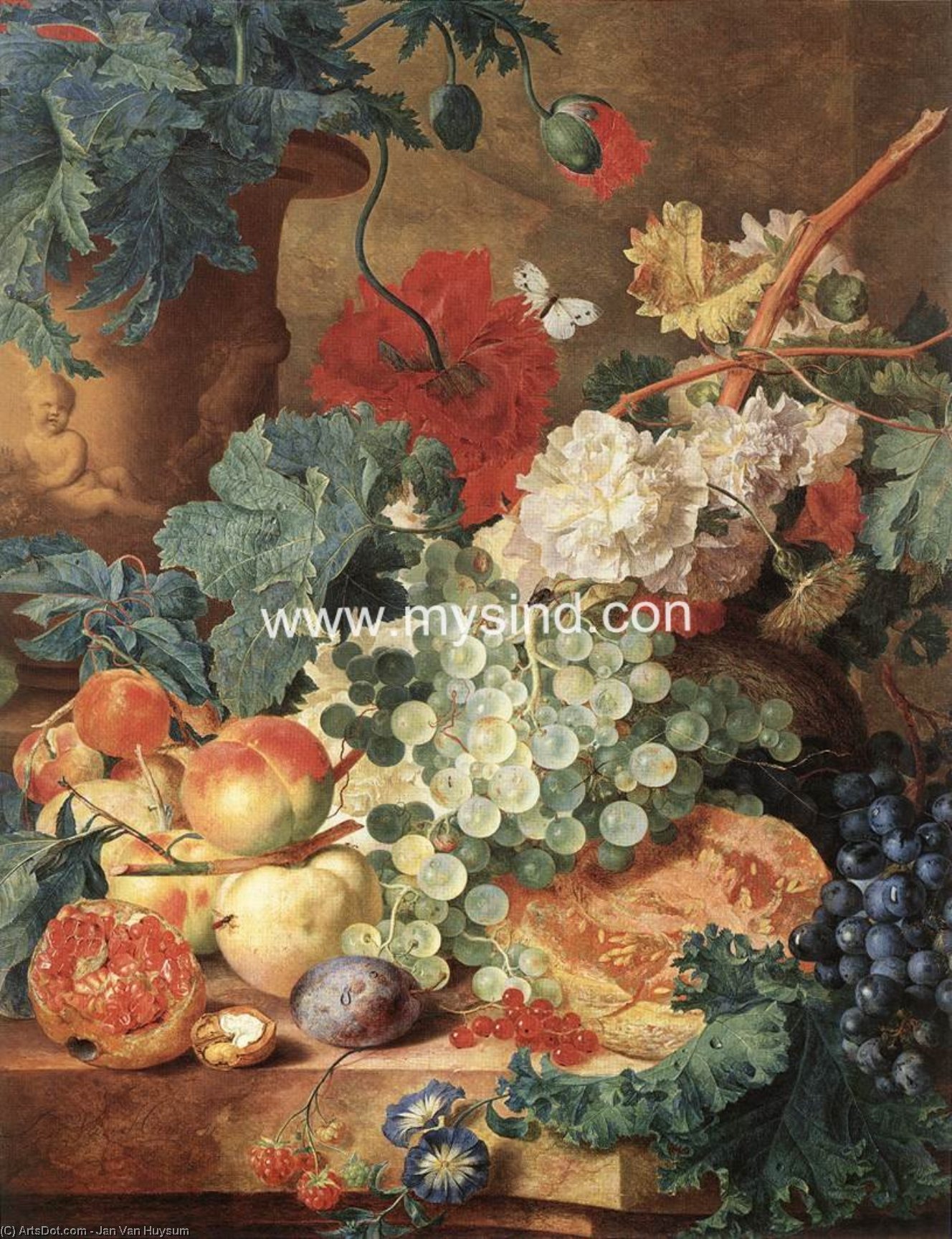 Stillleben Mit Früchten — Jan Van Huysum