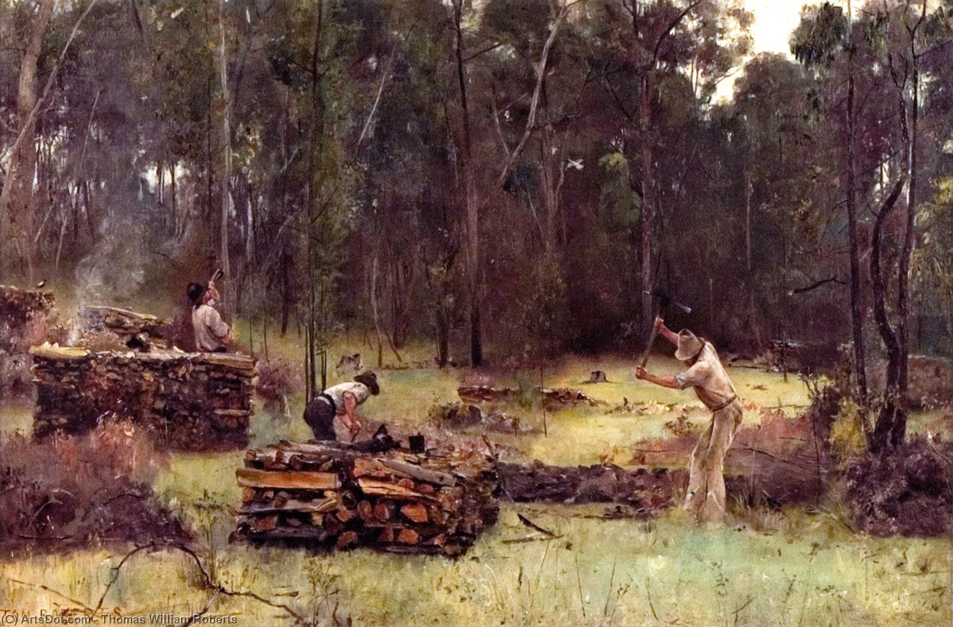 Wood Splitters — Thomas William Roberts