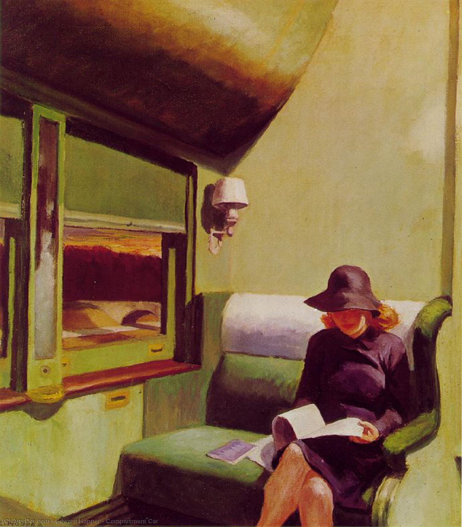 Vagone A Scompartimenti — Edward Hopper