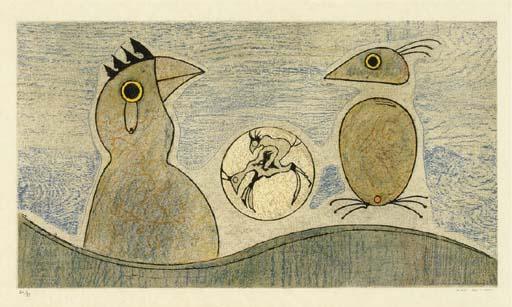 Deux Oiseaux — Max Ernst