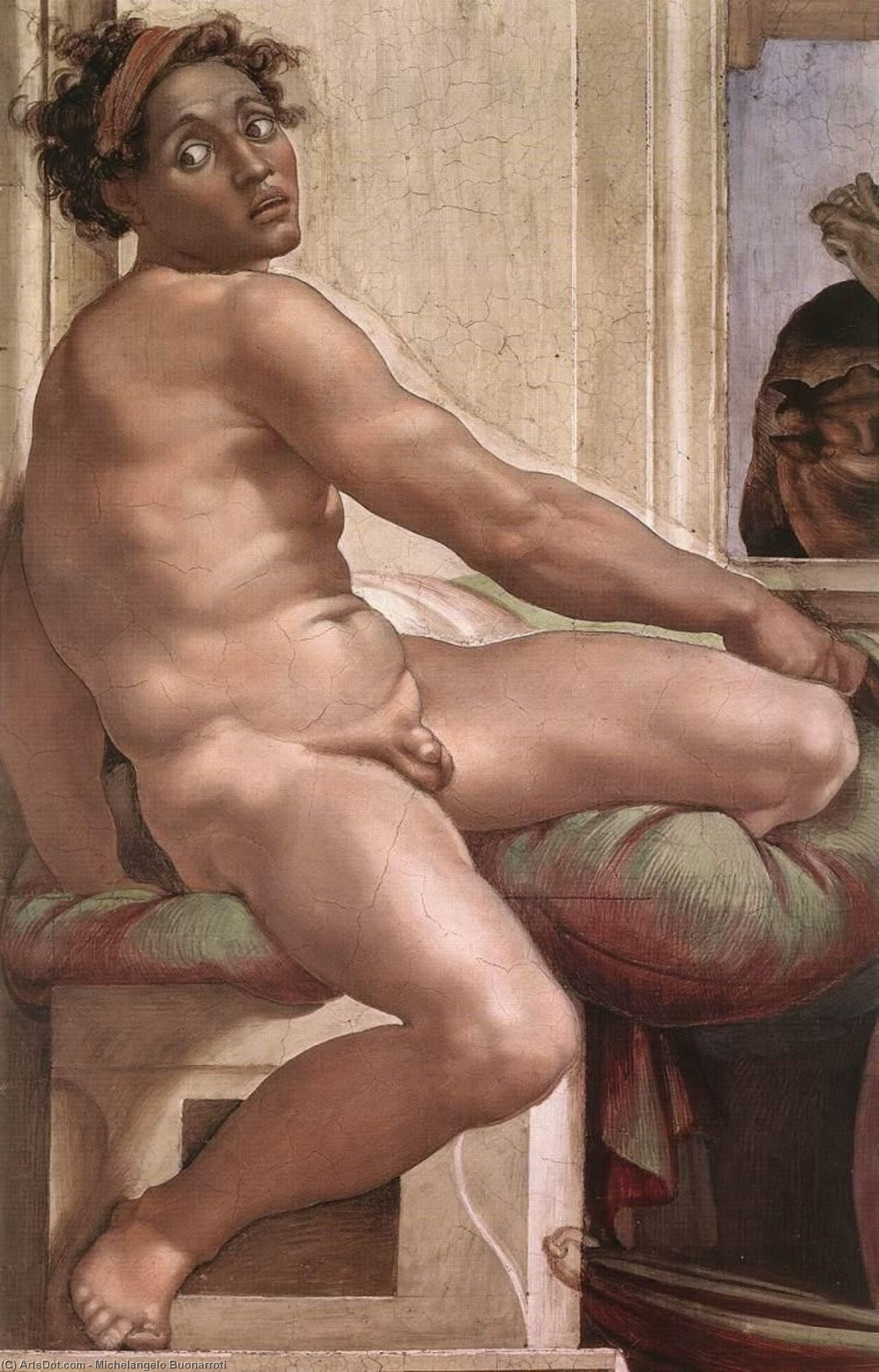 Nøgenmand (18) — Michelangelo Buonarroti