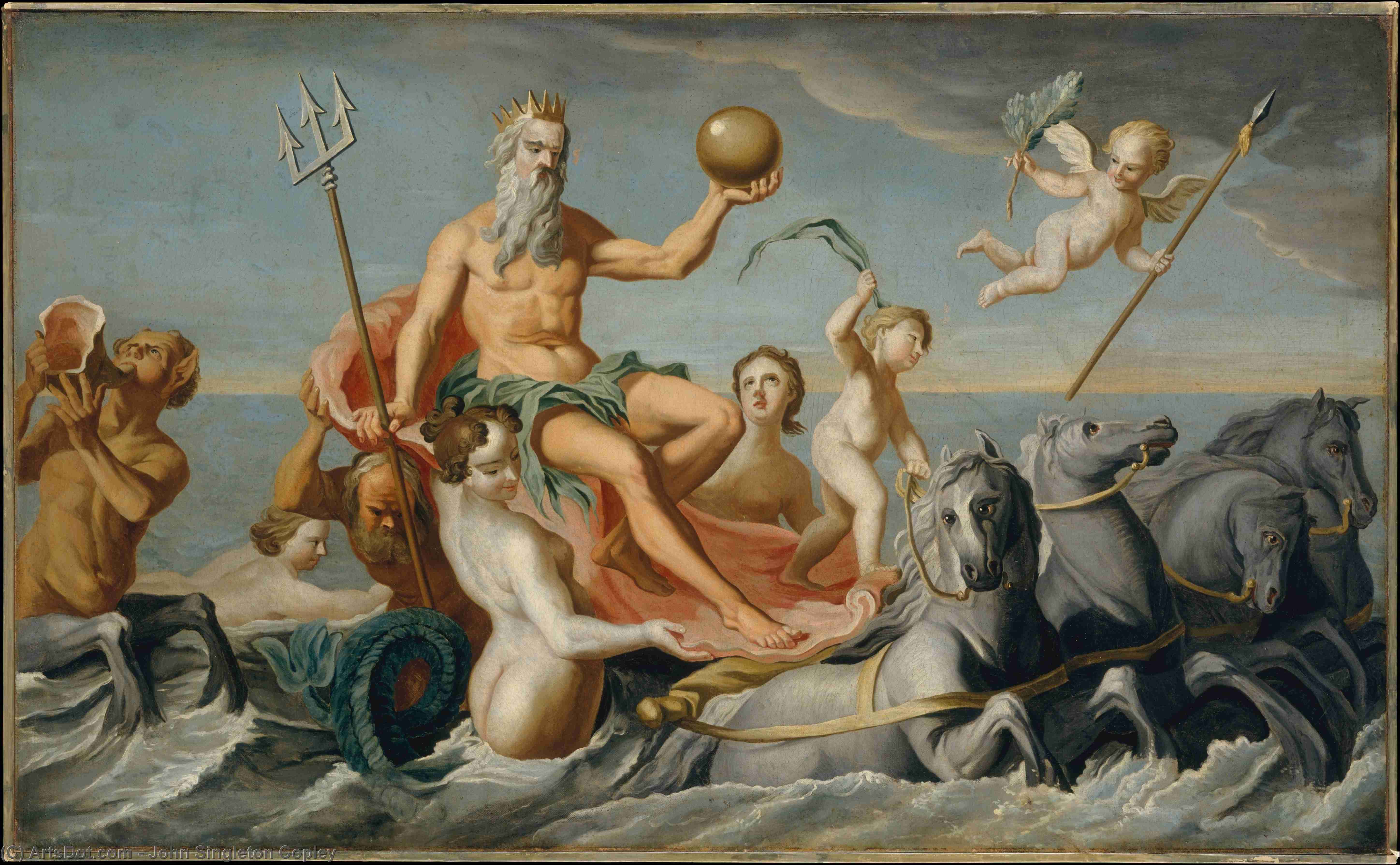 Návrat Neptuna — John Singleton Copley
