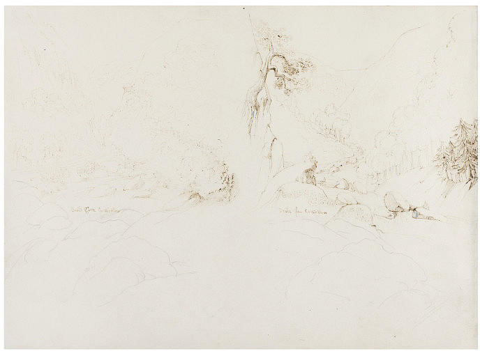 Devil's Glen, Wicklow — Daniel Maclise