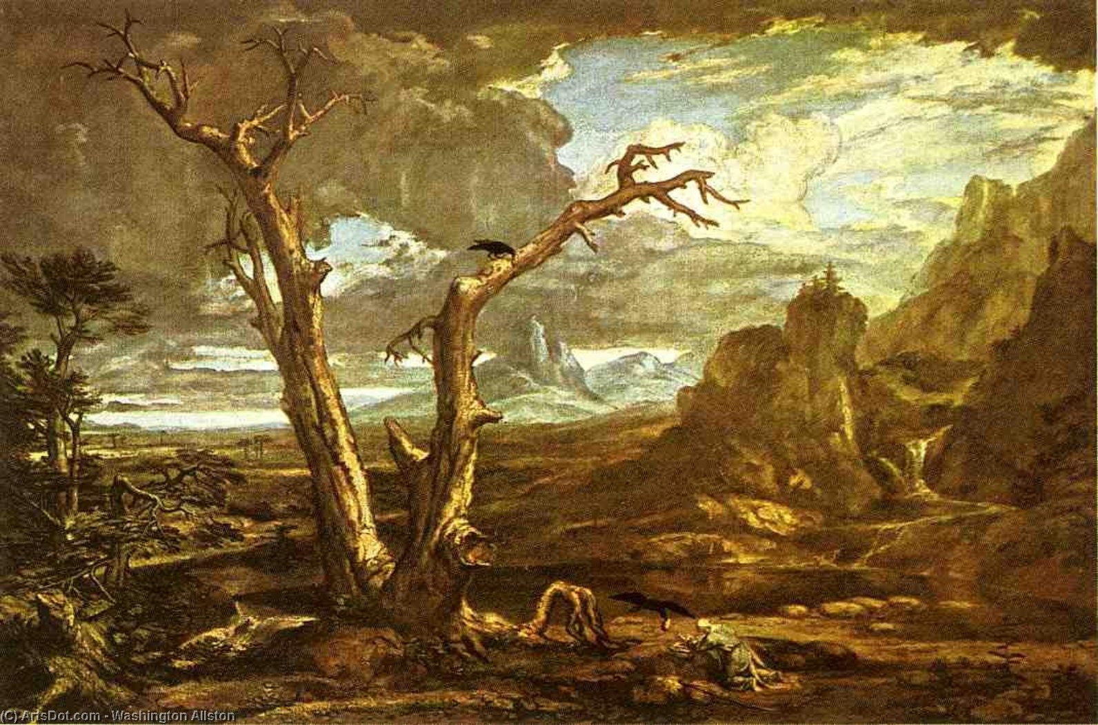 Elijah Fed By The Ravens — 워싱턴 올스턴