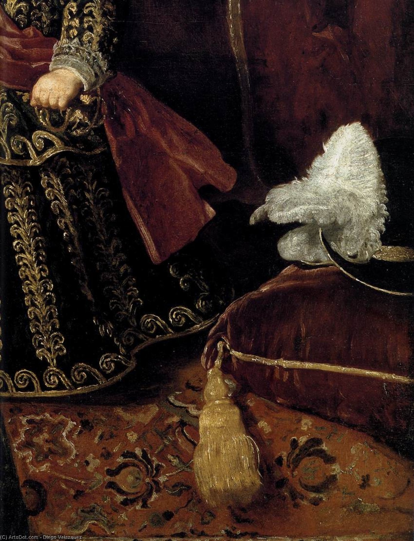 Prints Baltasar Karl Ja Püssepea (jälg) — Diego Velázquez