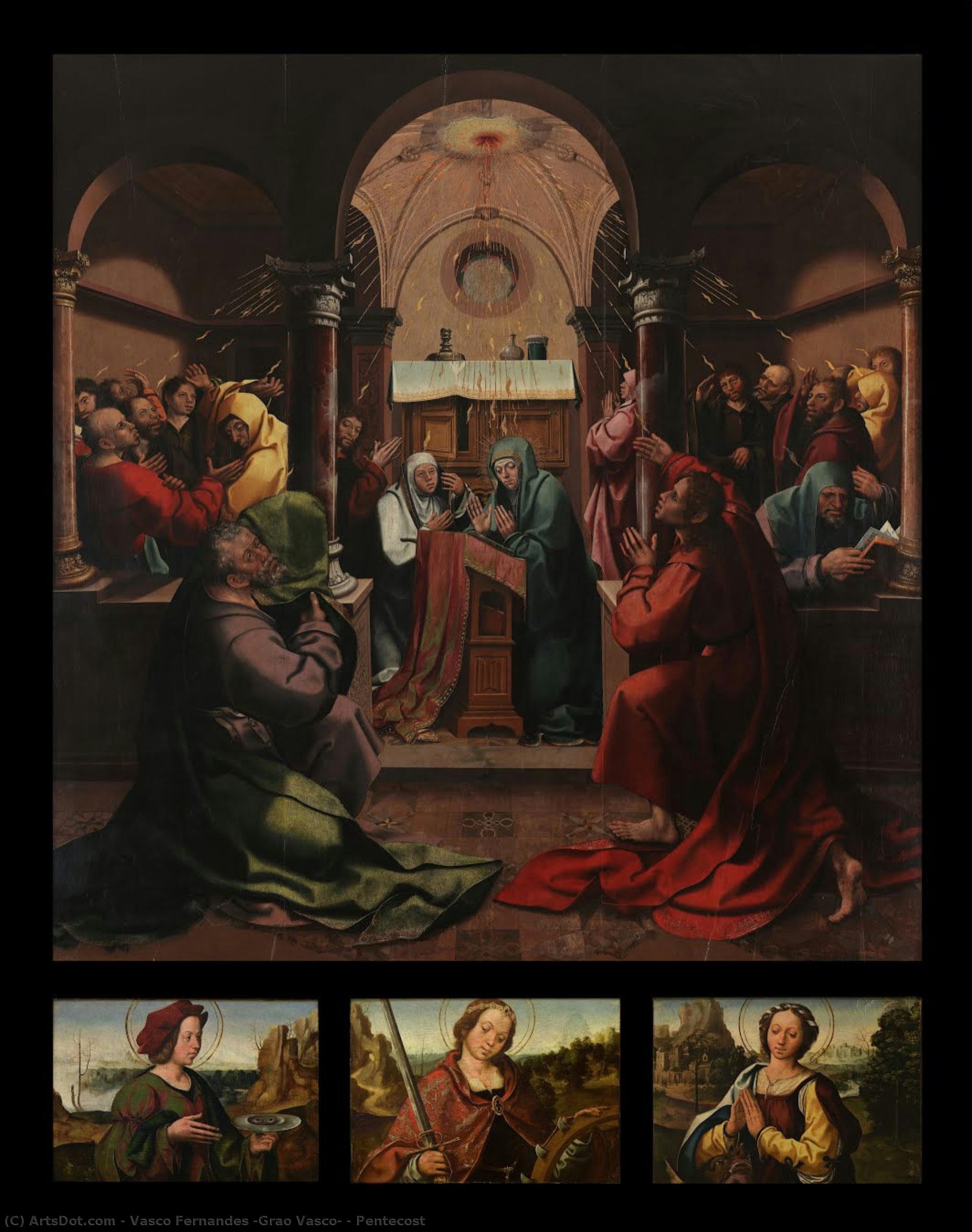 Pentecost — Vasco Fernandes (grão Vasco)