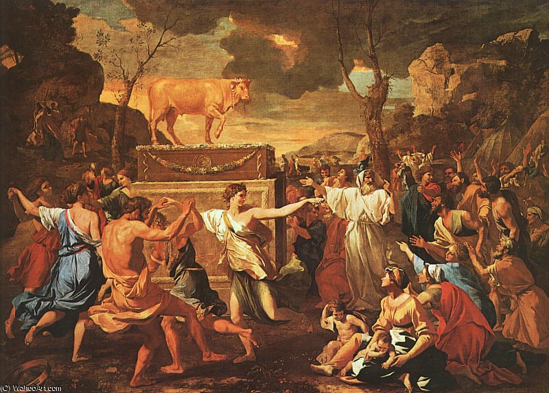 L'adoration Du Bouc Émissaire — Nicolas Poussin