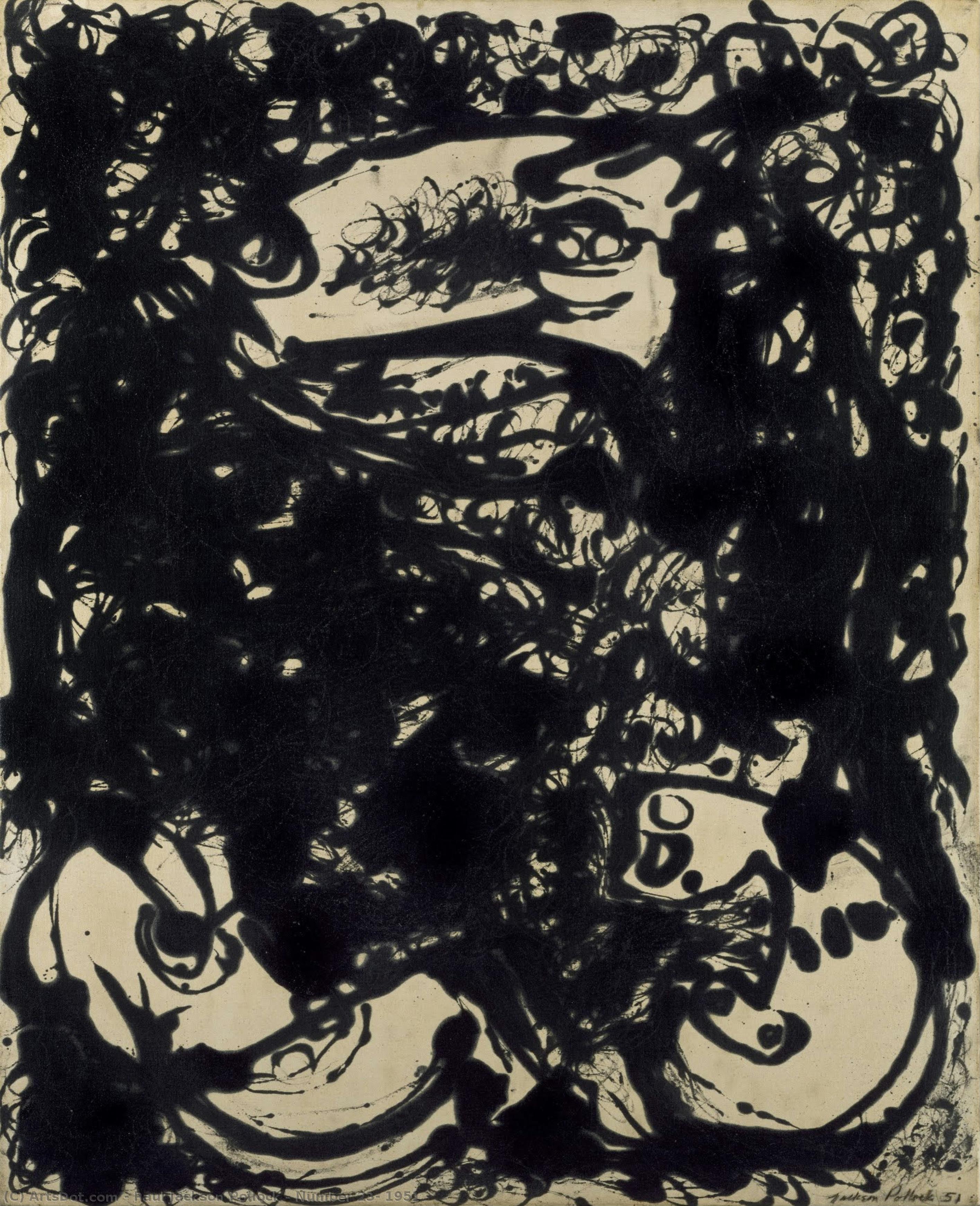 Number 23, 1951 — Jackson Pollock