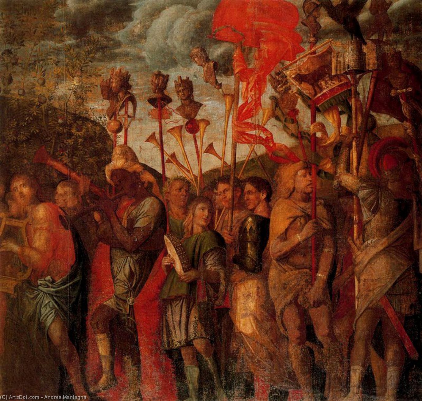 Caesars Triumfer 5 — Andrea Mantegna