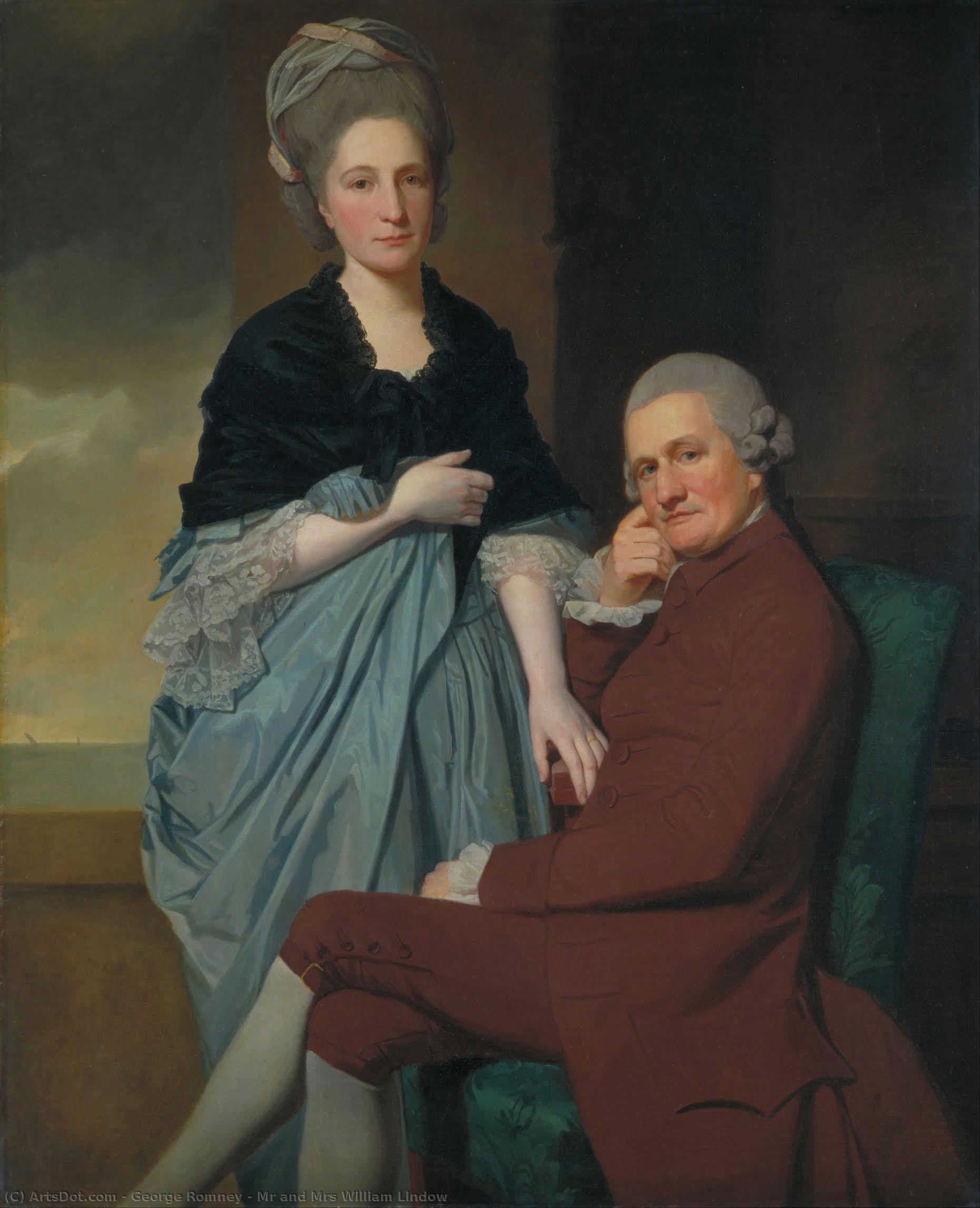 M. Et Mme William Lindow — George Romney