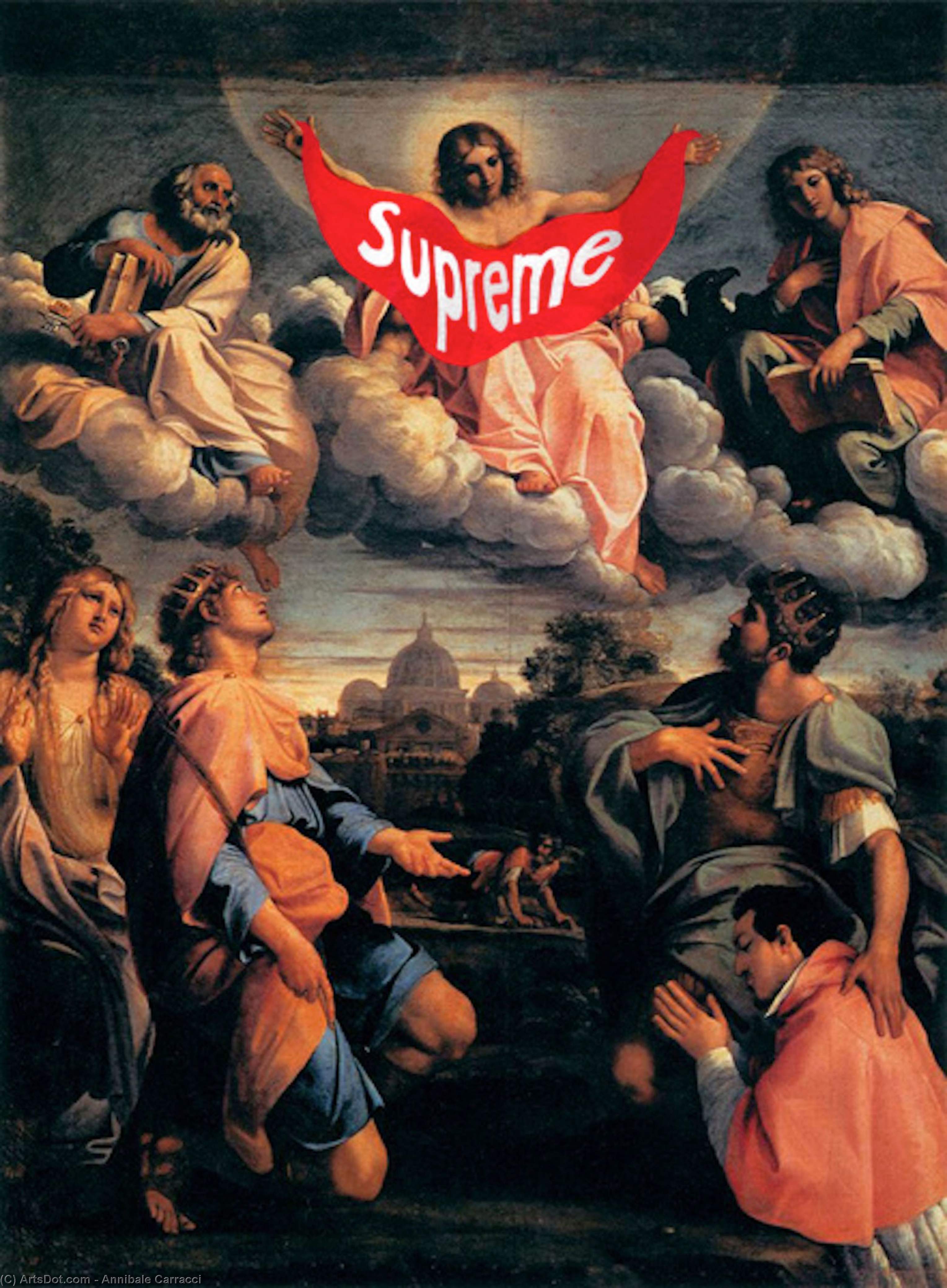 Cristo En Gloria — Annibale Carracci