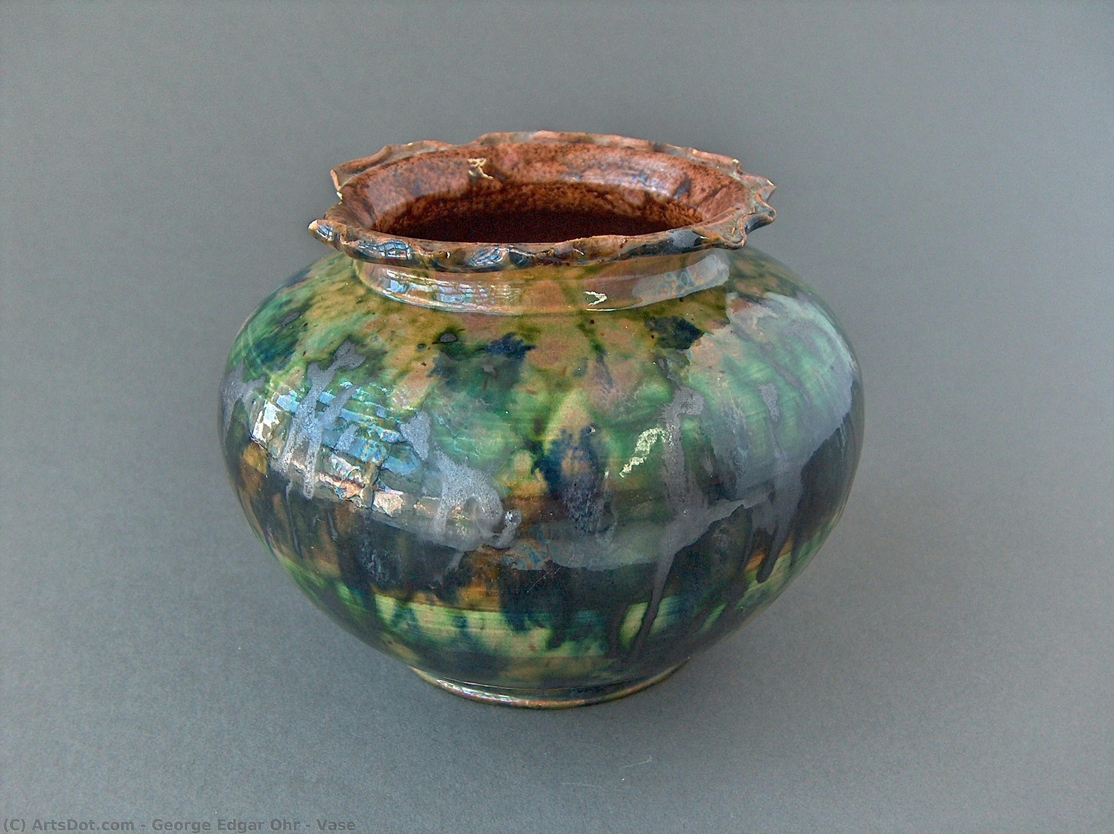 Vase — George Edgar Ohr