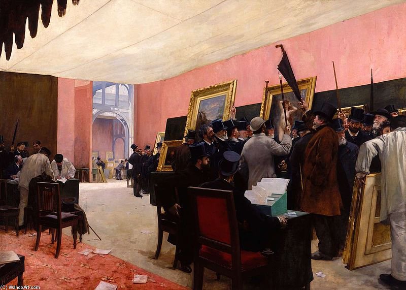 The Salon Jury — Henri Gervex