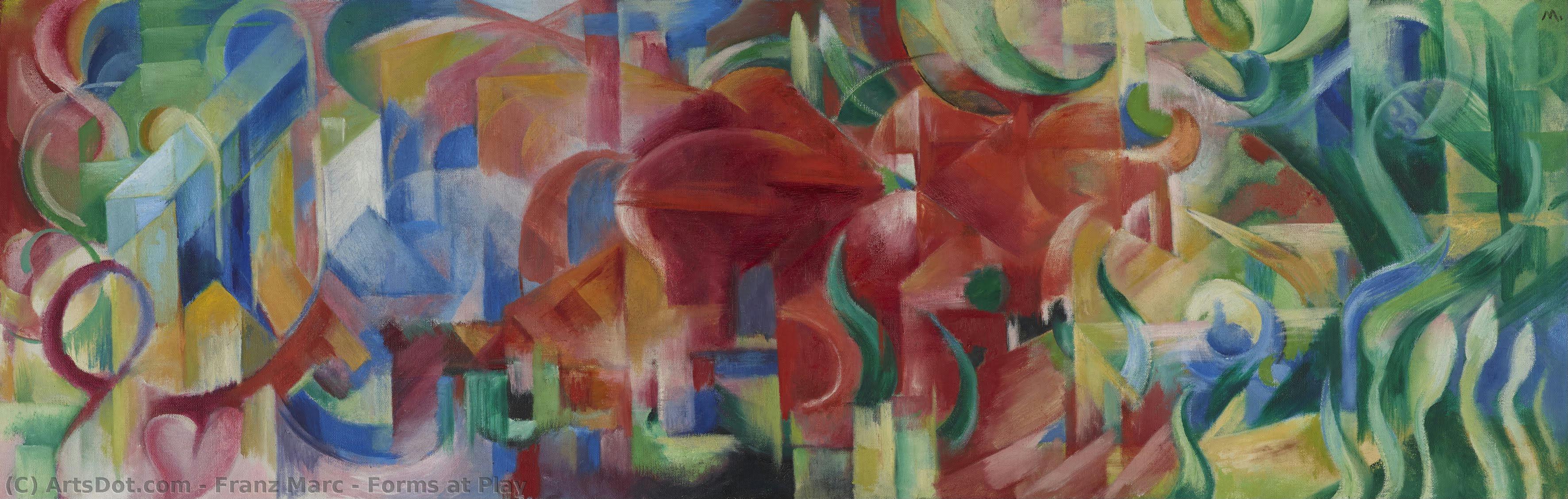 Forms At Play — Franz Marc