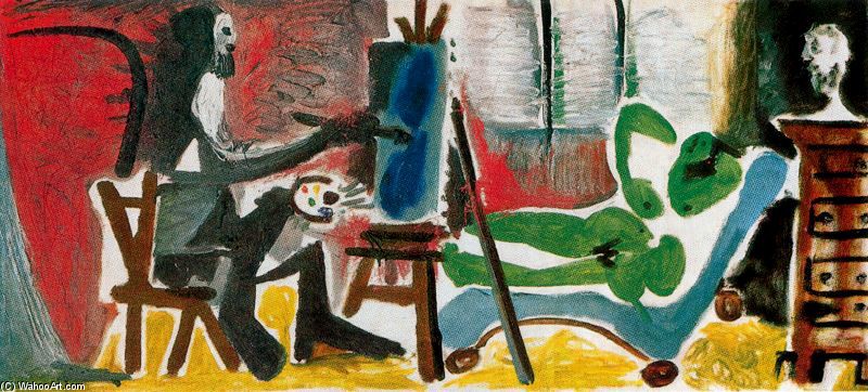 Der Maler Und Sein Modell — Pablo Picasso