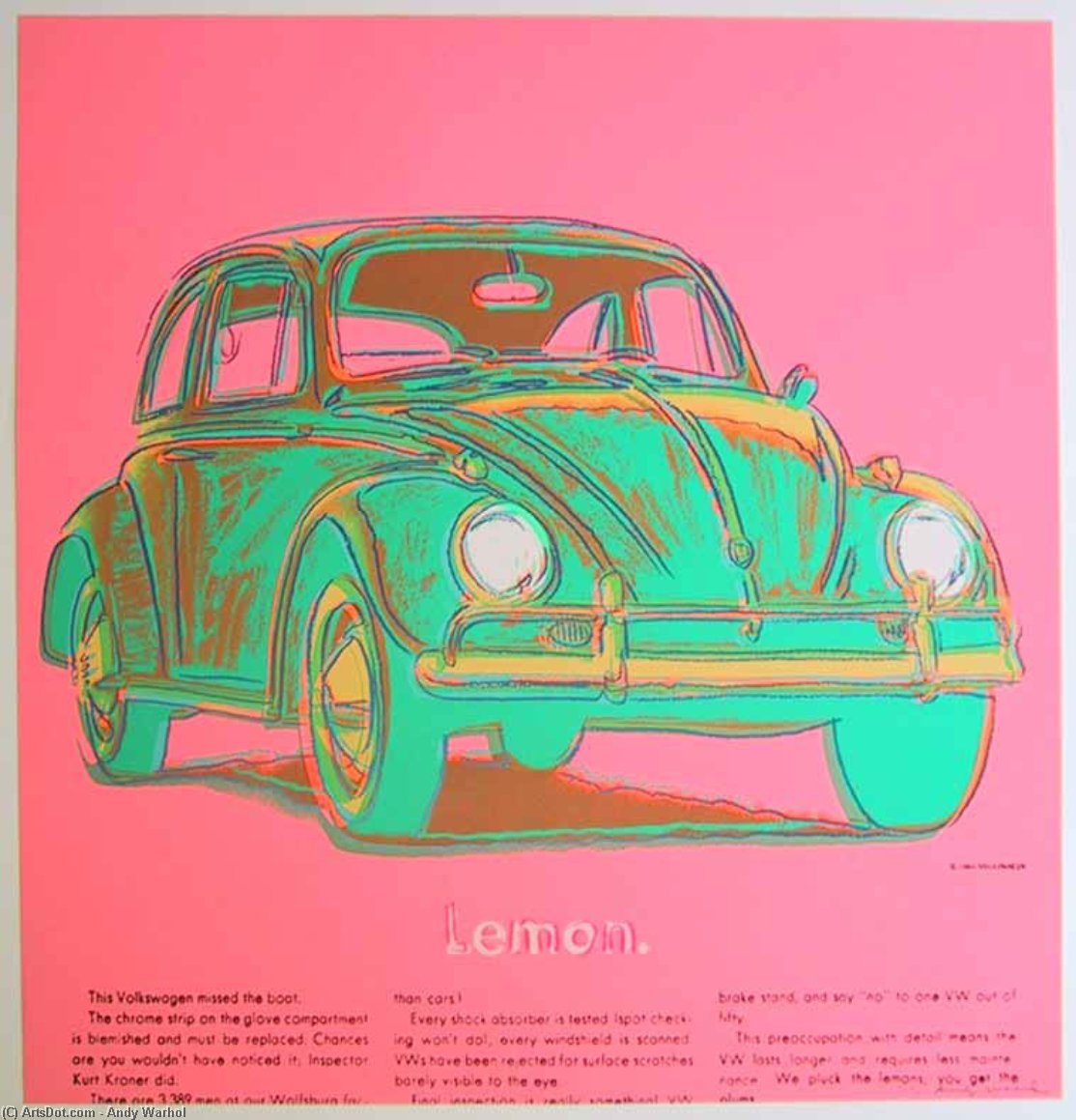 Volkswagen — Andy Warhol