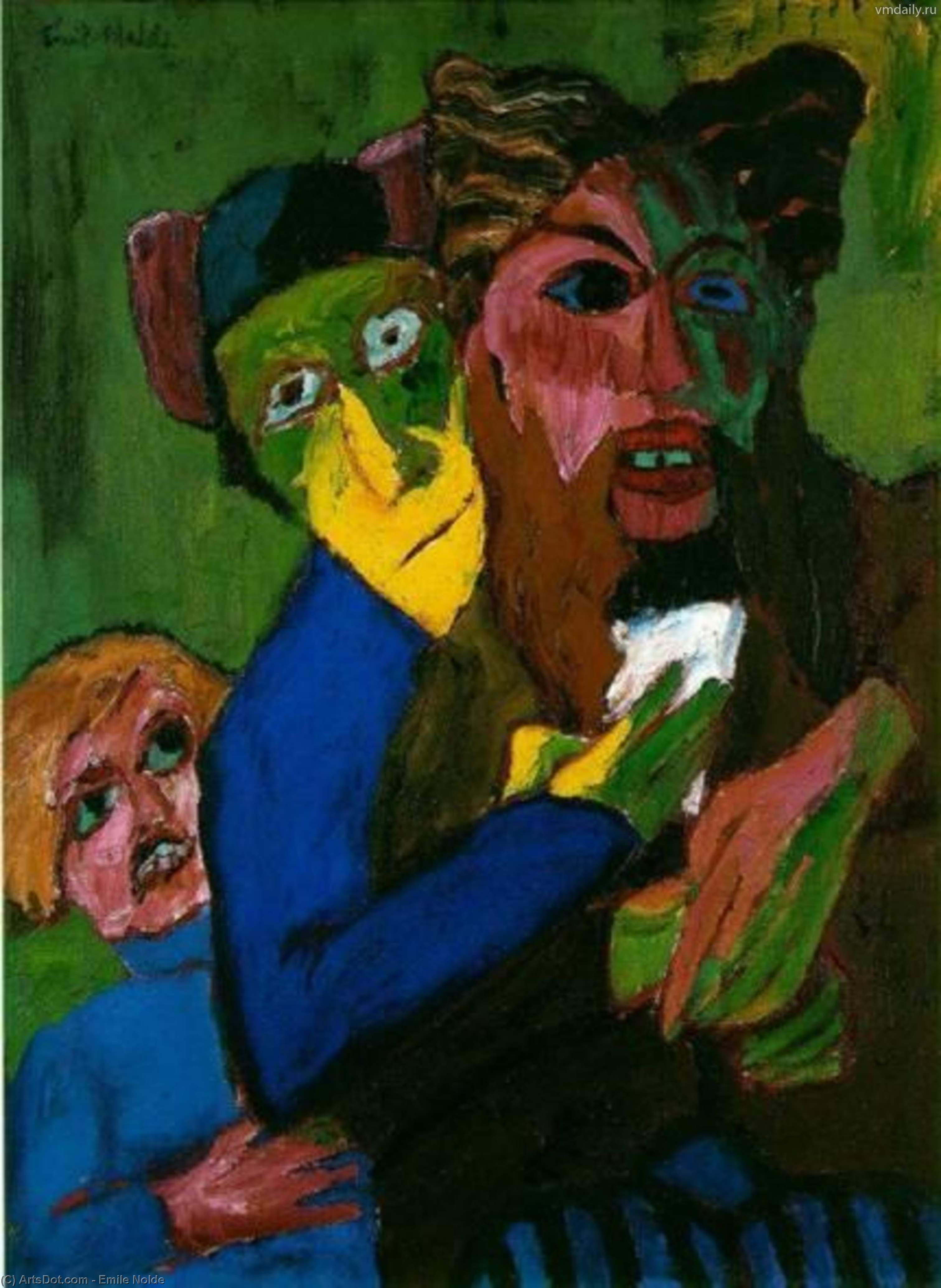 Excited People - - — Emil Nolde