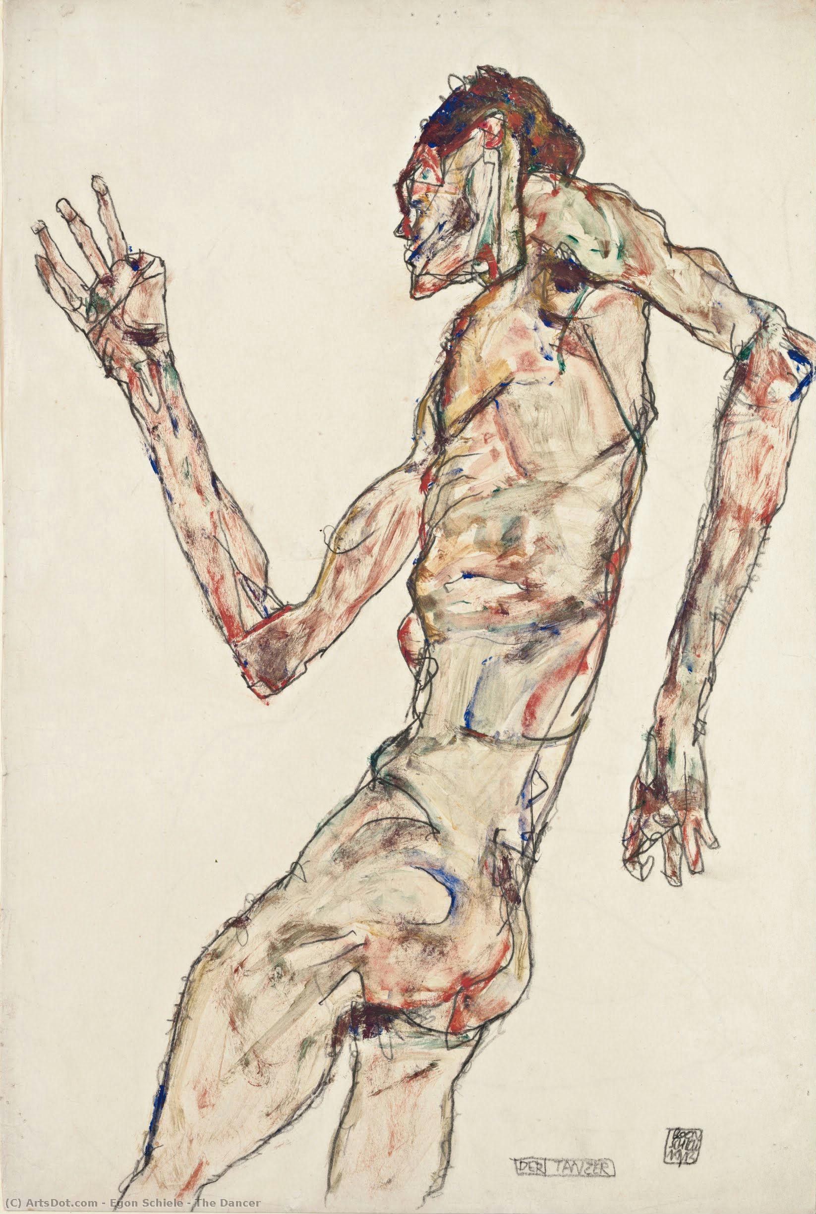 Der Tänzer — Egon Schiele