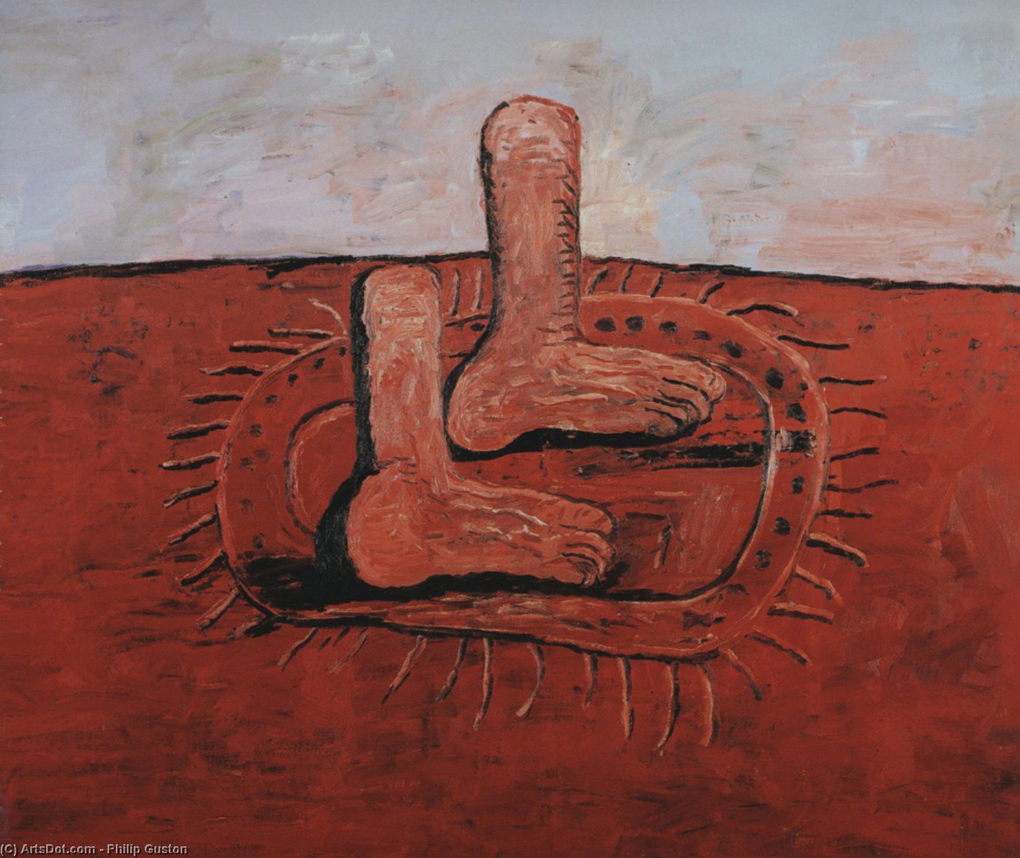 Two Fat Feet — Philip Guston