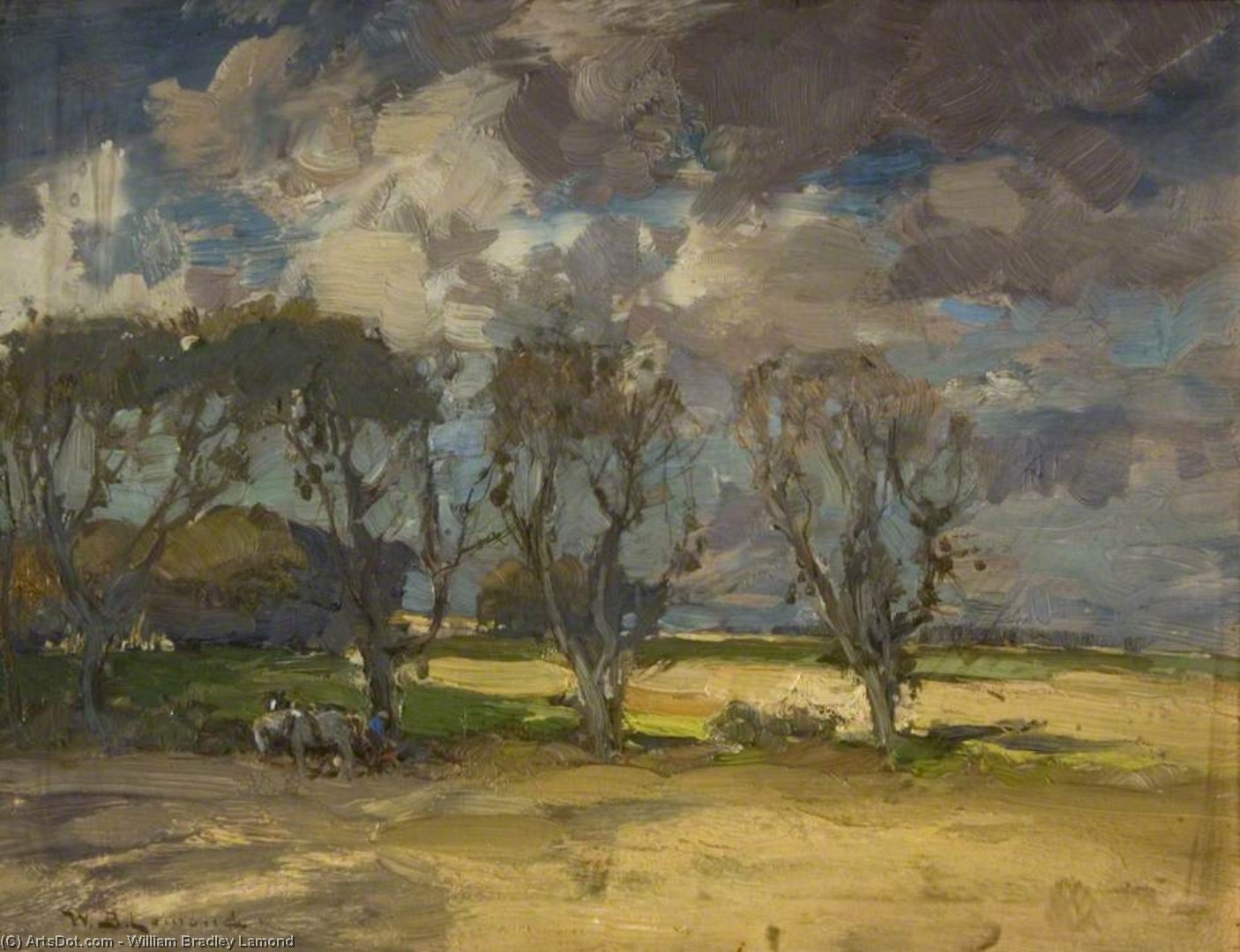 Farm Scene — William Bradley Lamond