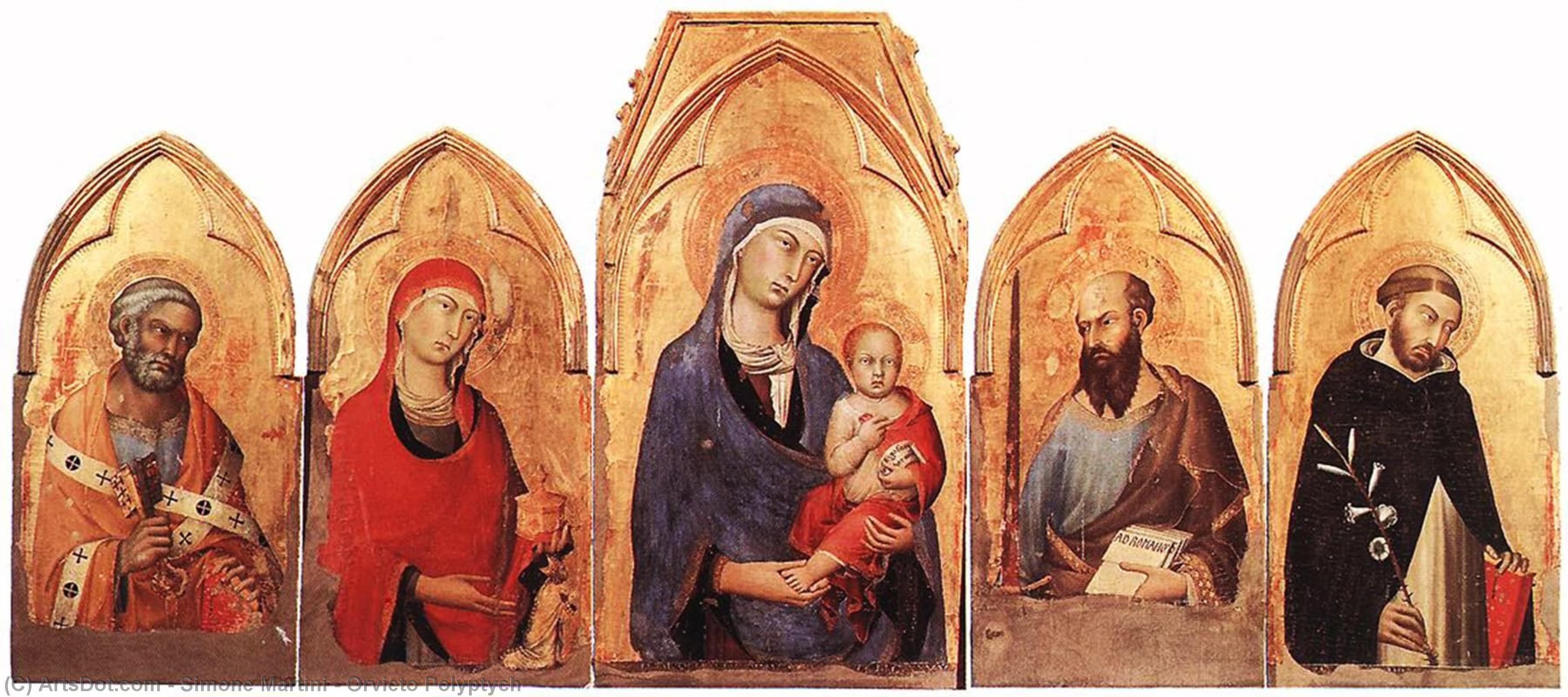 Polyptyque D'orvieto — Simone Martini