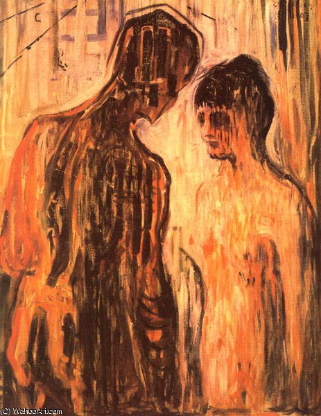 Amor E Psyche — Edvard Munch