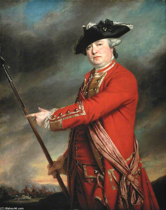 Lieutenant Colonel Francis Smith — Francis Cotes