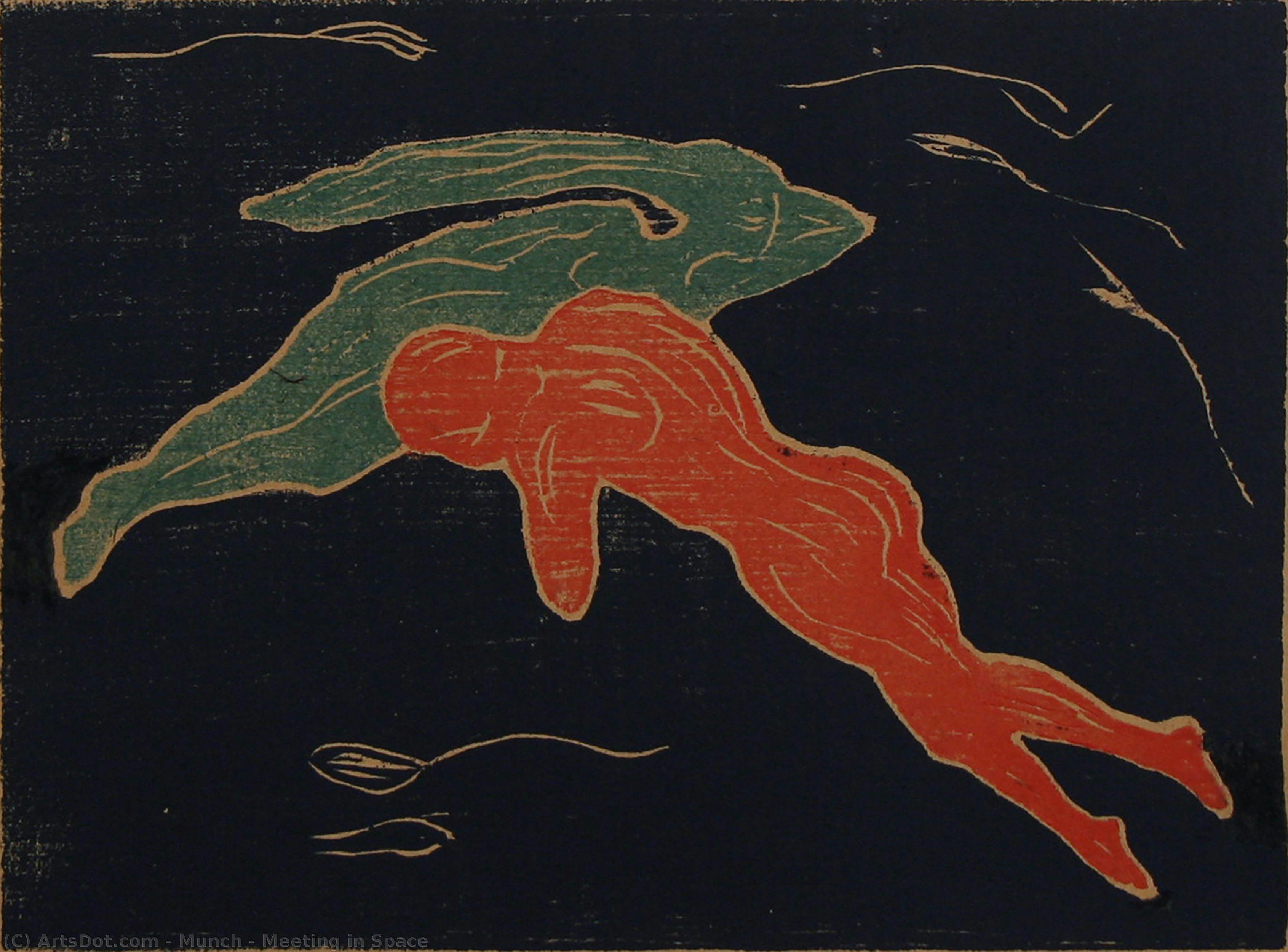 Rencontre Dans L'espace — Edvard Munch