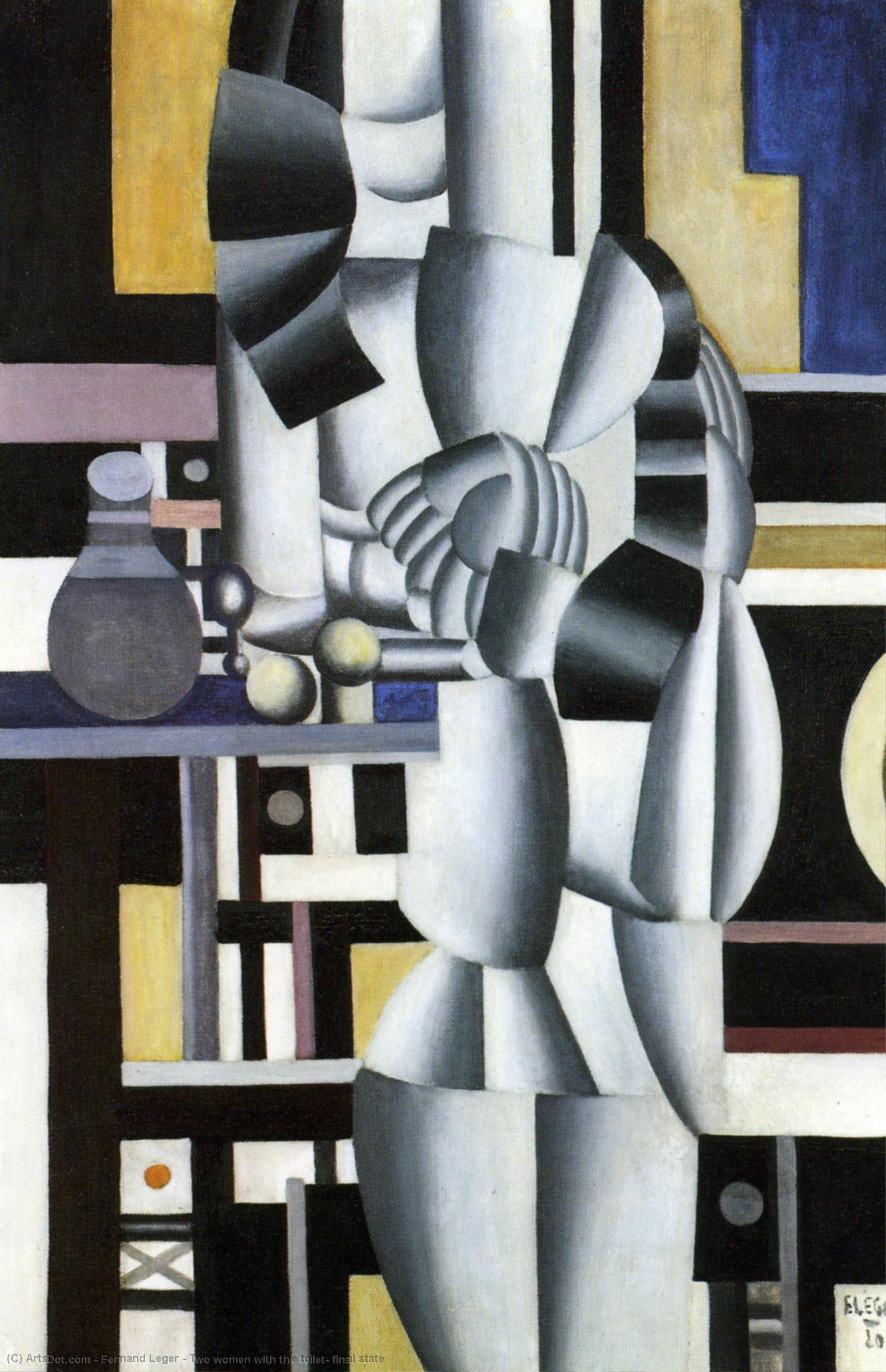 Deux Femmes Avec Les Toilettes, État Final — Fernand Léger