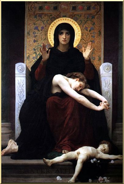 Vierge De Consolation — William-adolphe Bouguereau